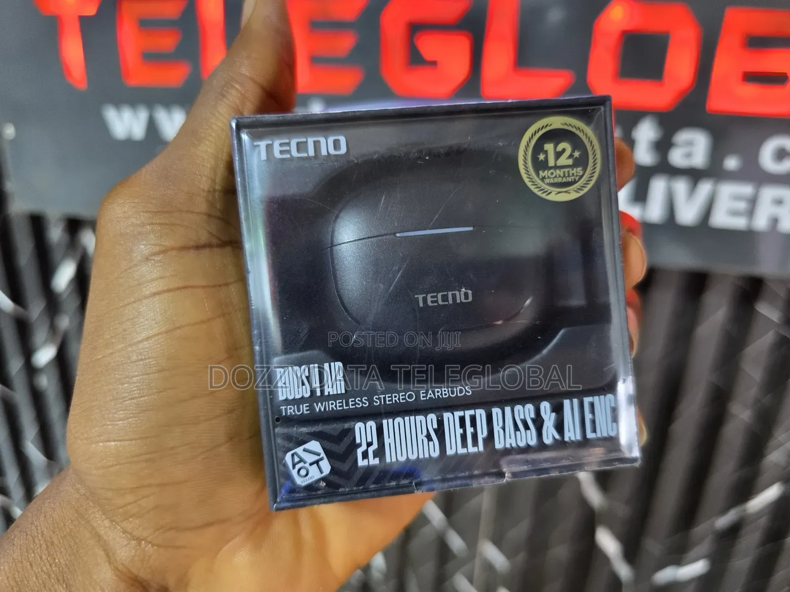 Tecno Buds 4 Air True Wireless Earbuds Deep Bass Ai Enc