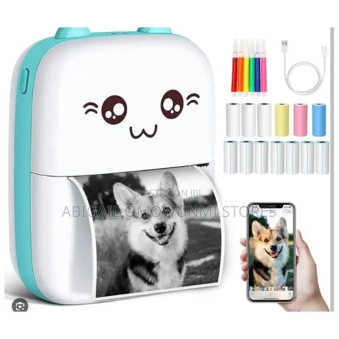 Mini Printer With Accessories
