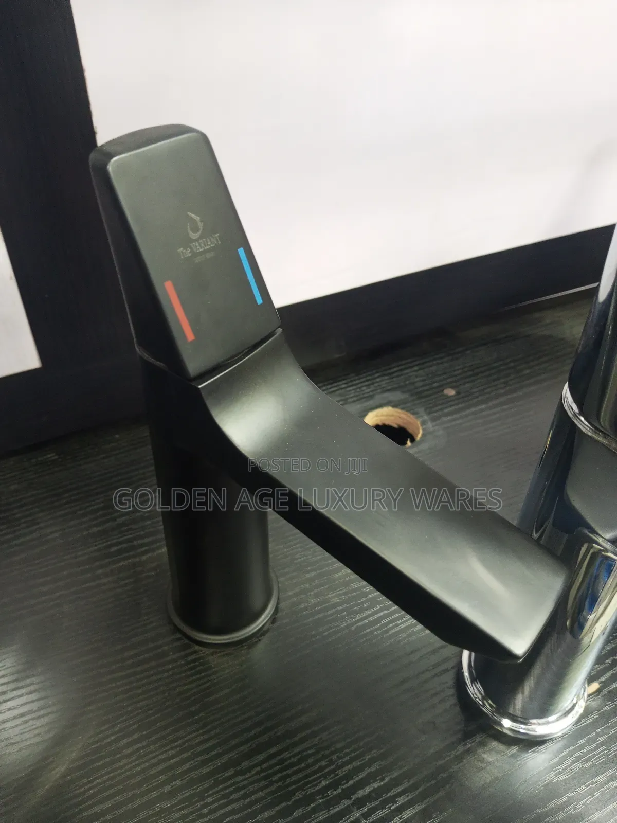 Black Brass Basin Mixer G23