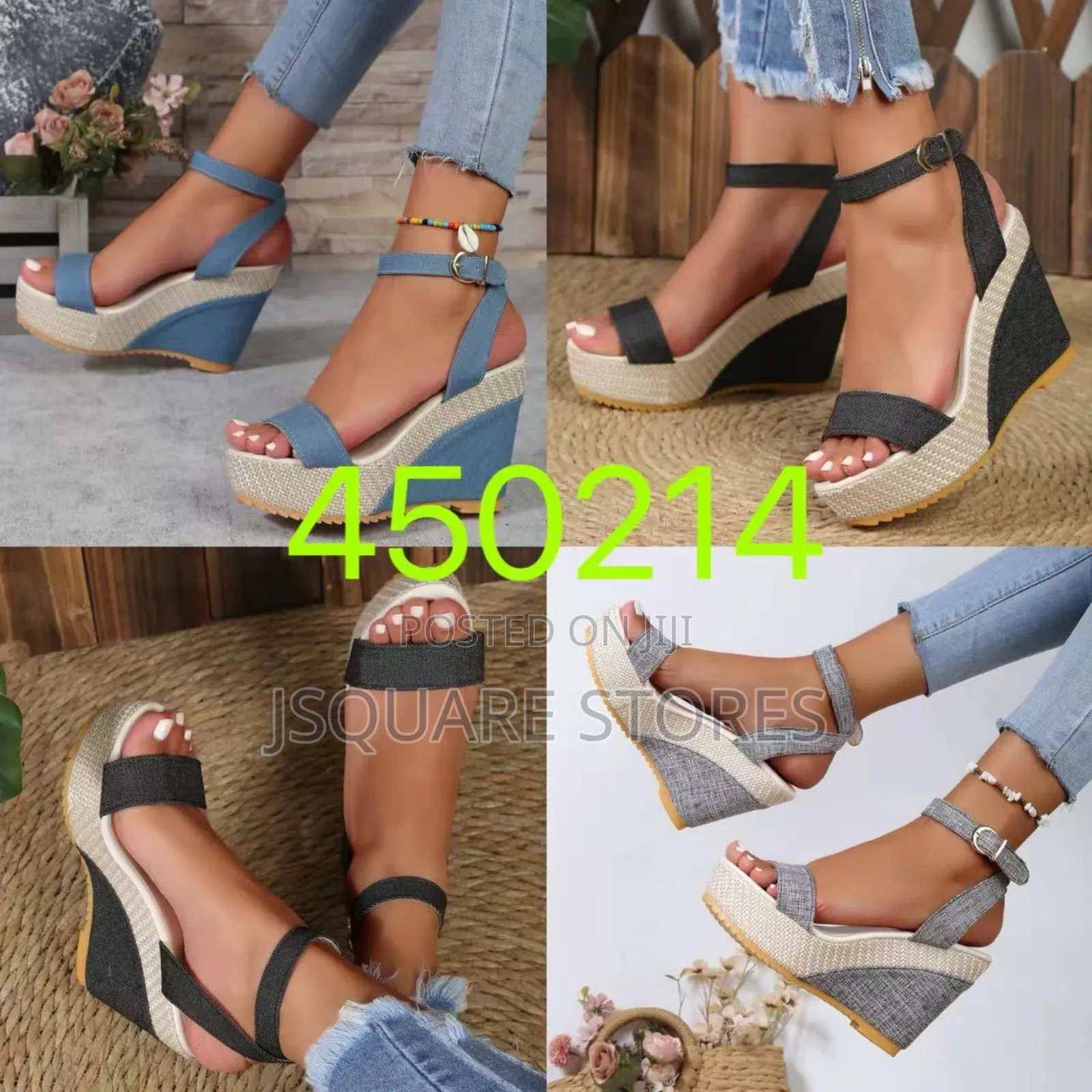 Jean Wedge for Boss Ladiess