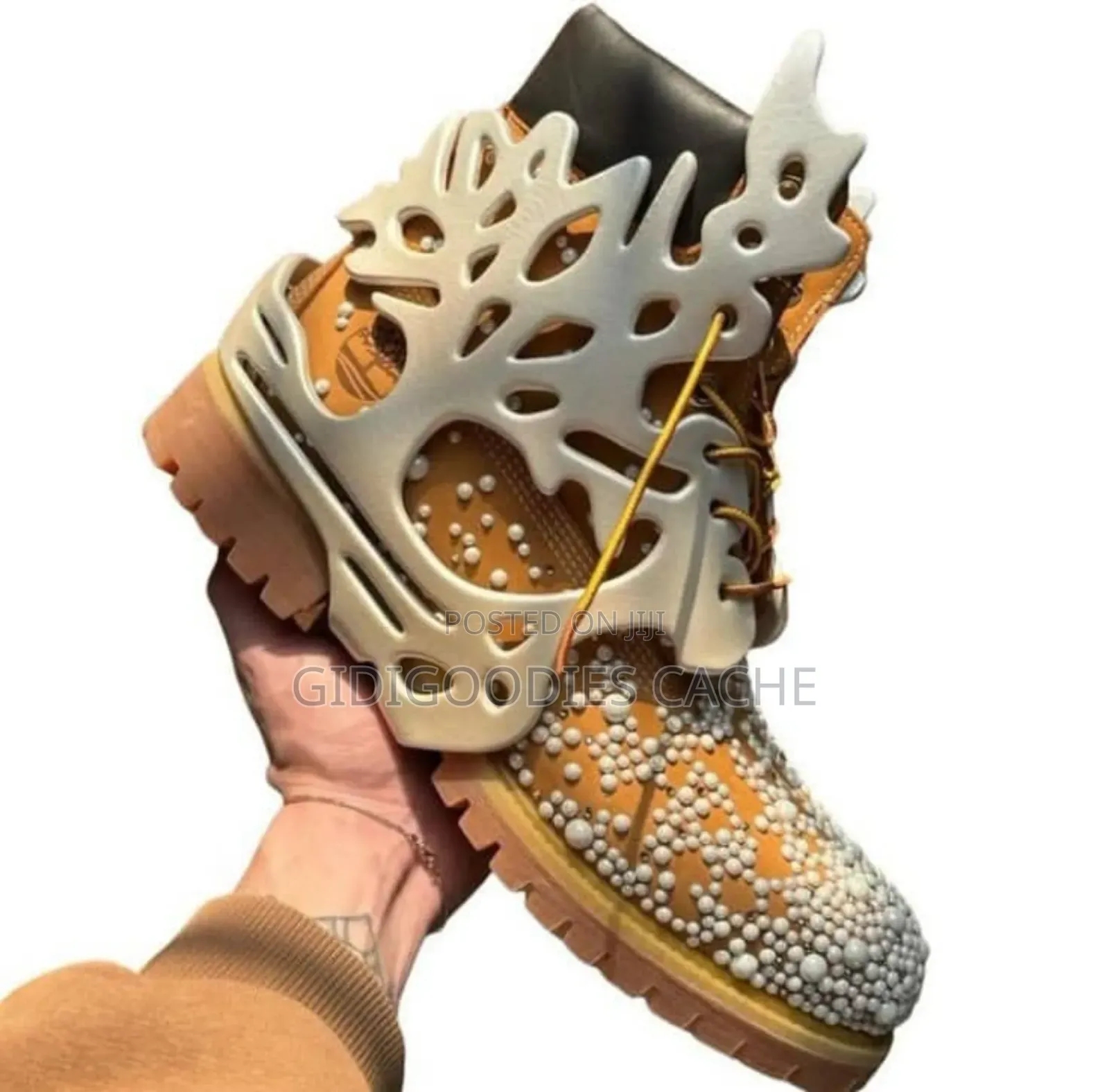 Custom Timberland Pearl Boots