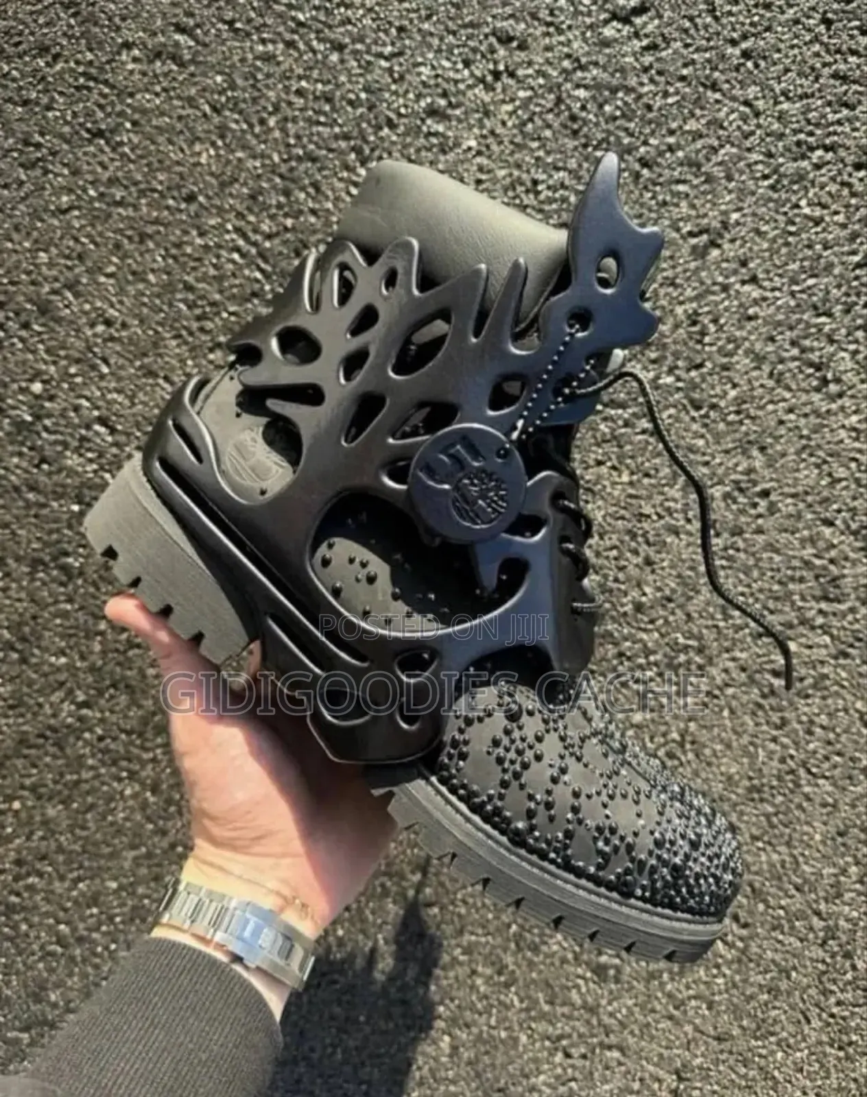 Custom Timberland Pearl Boots