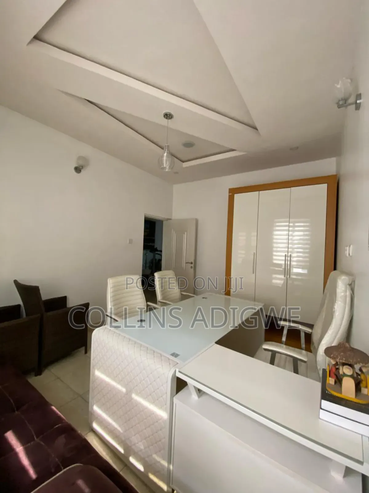 Furnished 4bdrm Duplex in Oral Estate Chevron for rent
