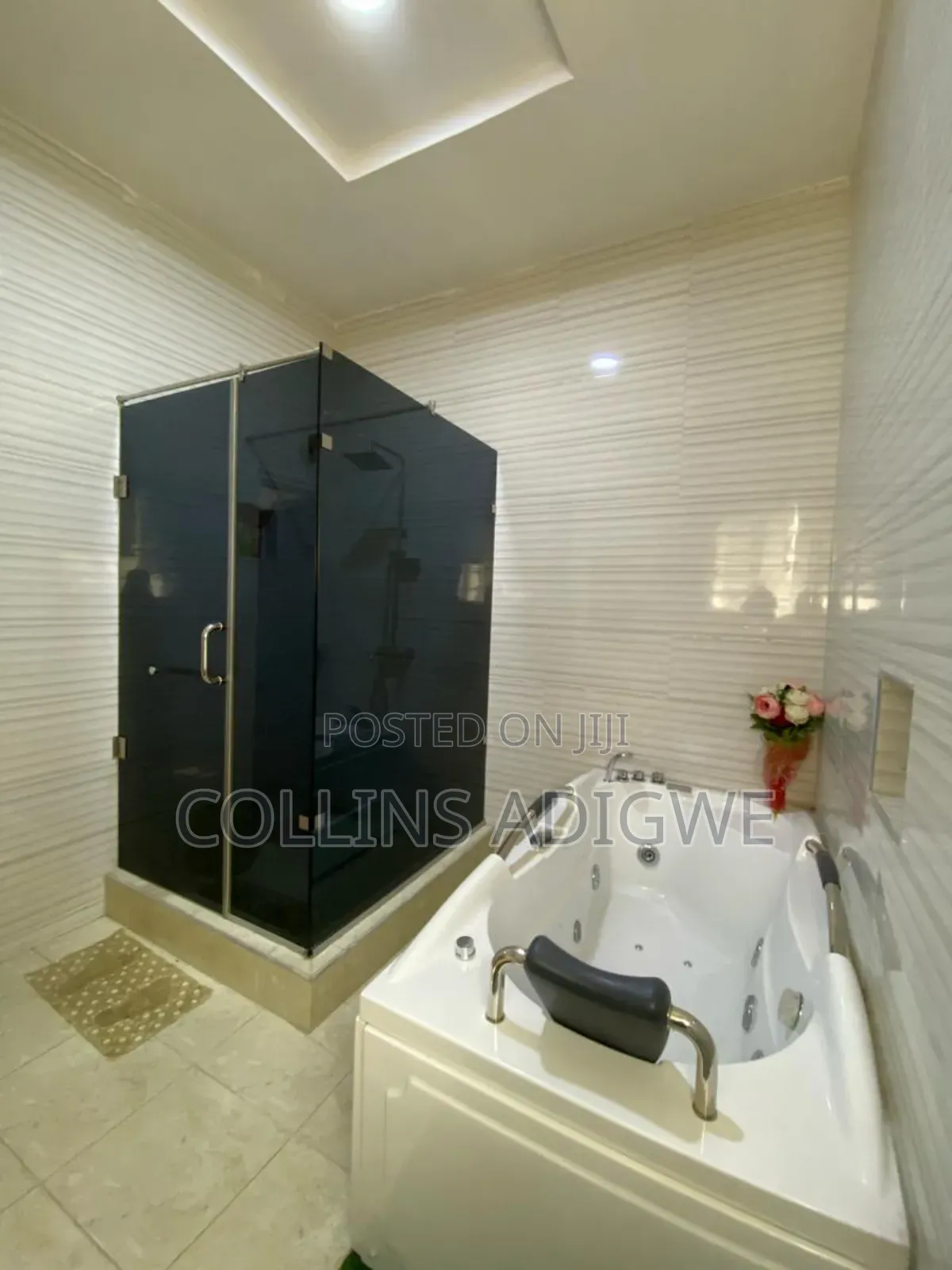 Furnished 4bdrm Duplex in Oral Estate Chevron for rent