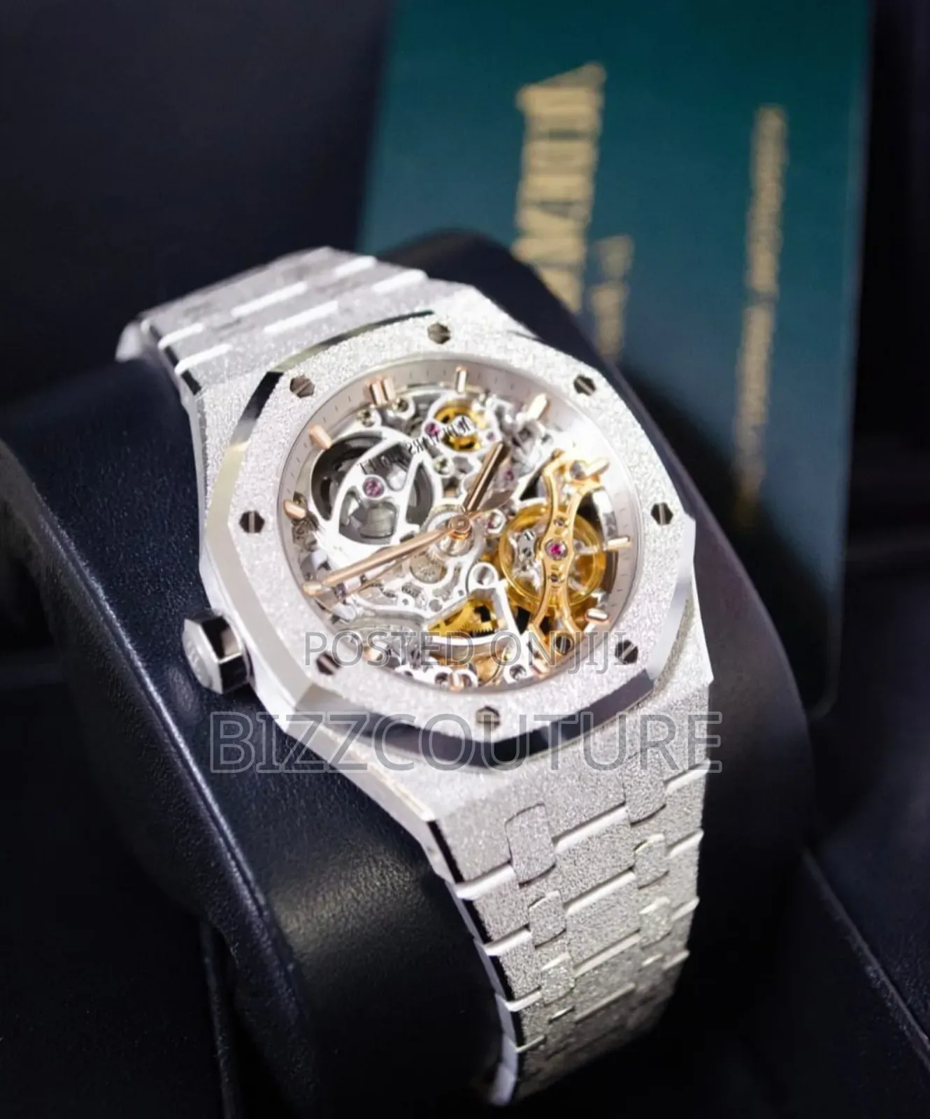 Original Audemars Piguet Silver Stainless Steel Watch
