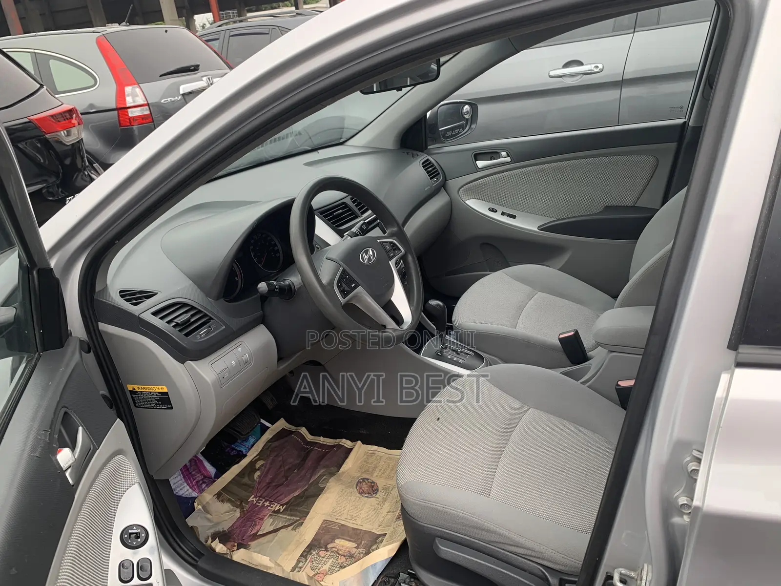 Hyundai Accent 2012 Silver