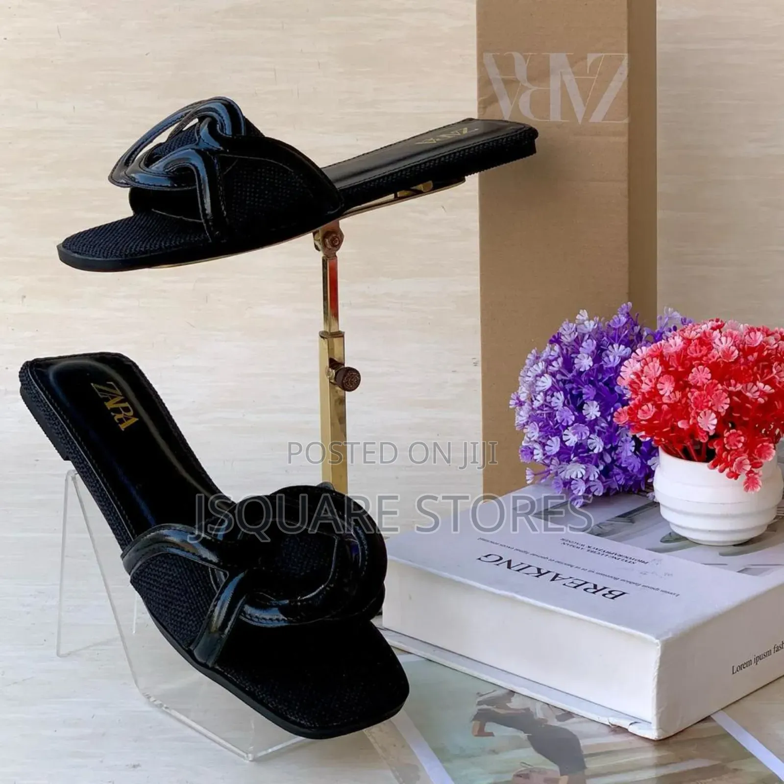 Zara Ladies Flat Slippers