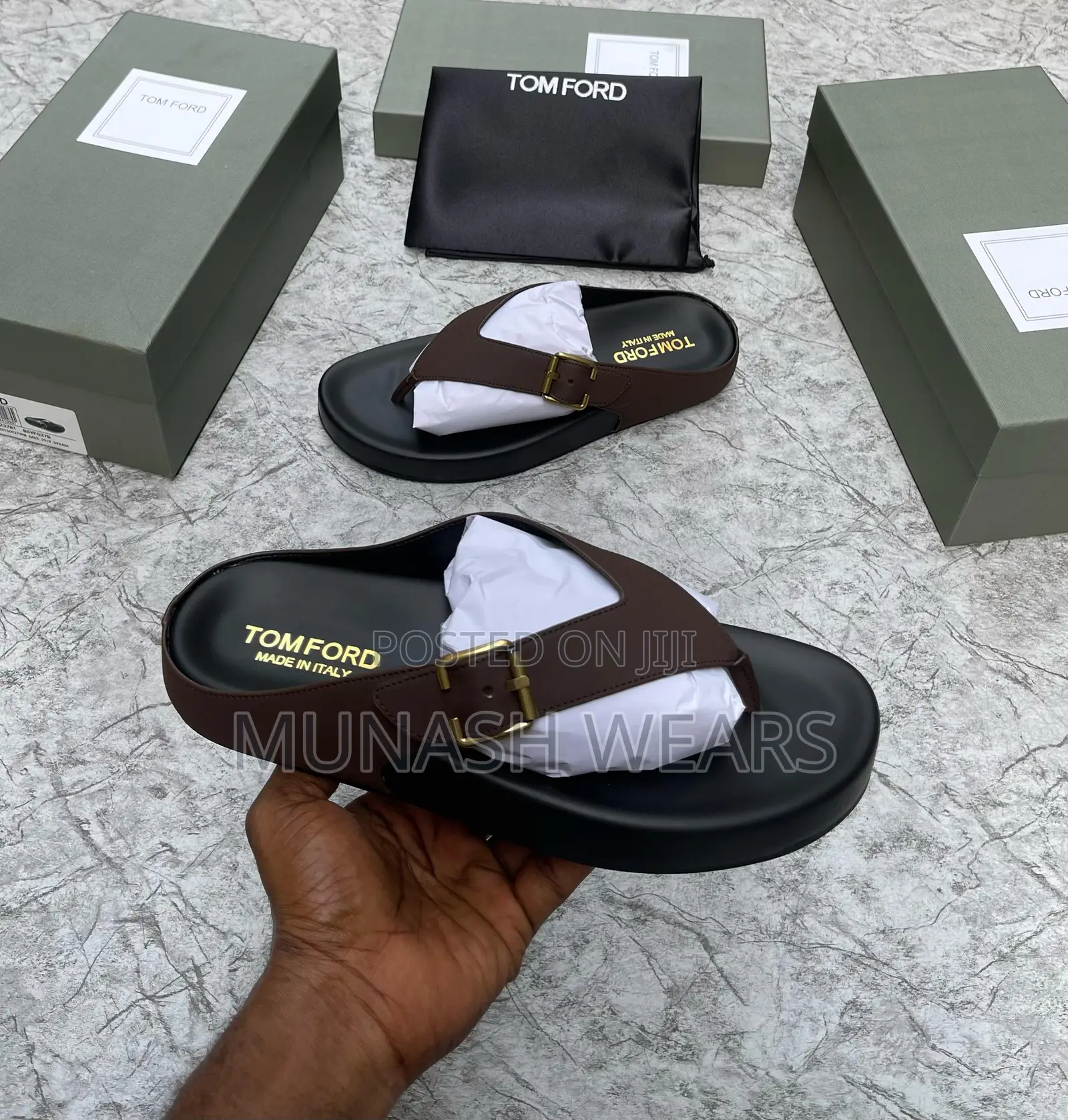 Tomford Leather Slipers, Nationwide Delivery