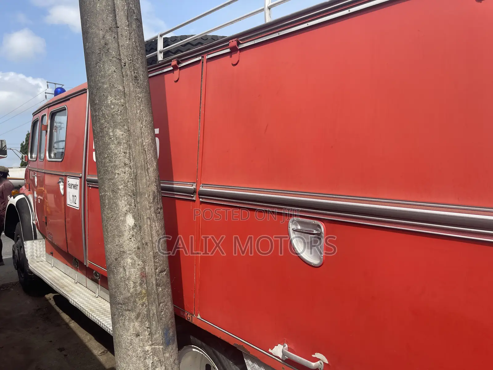 Foreign Used Fire Fighting Water Truck