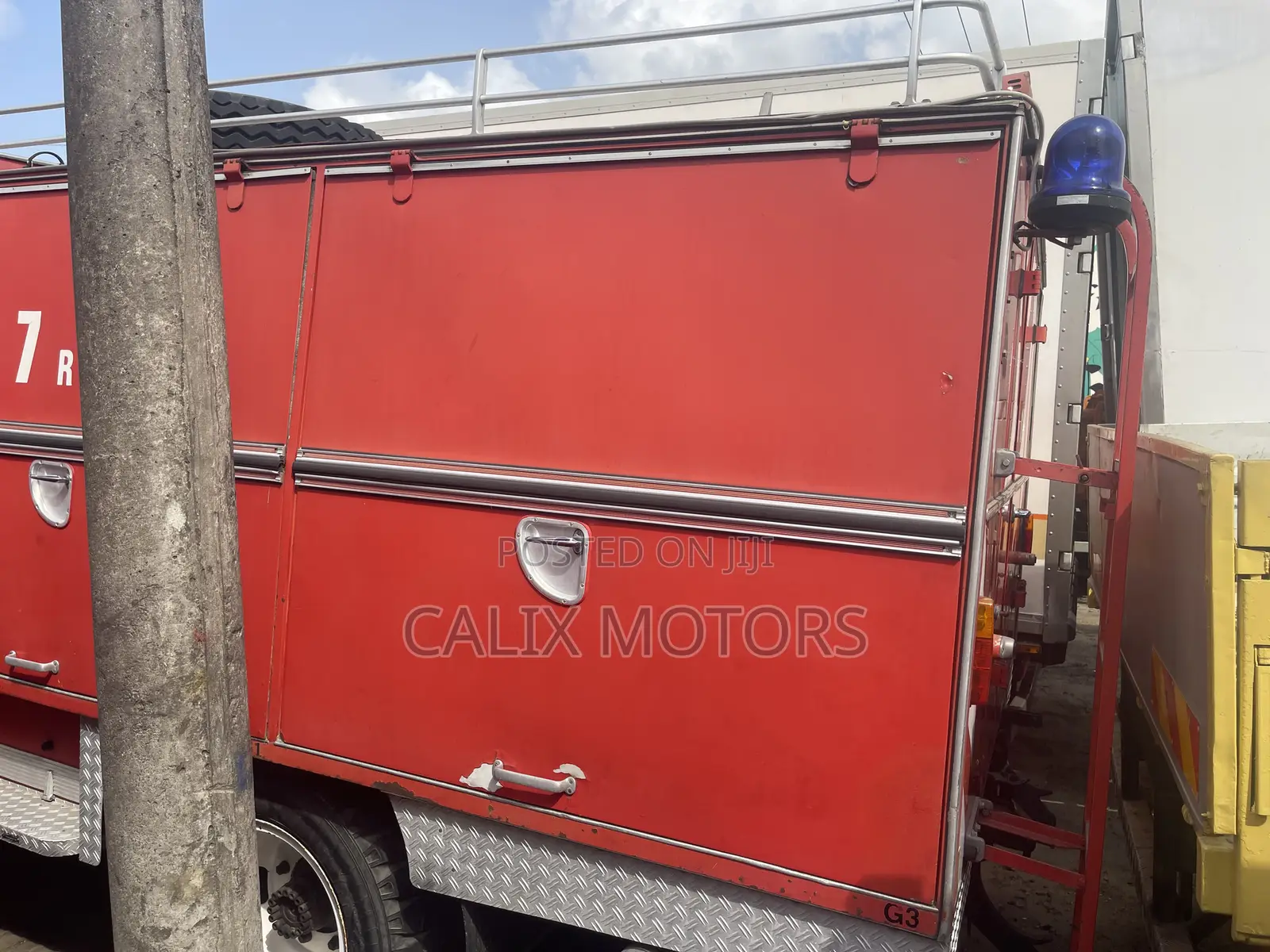 Foreign Used Fire Fighting Water Truck