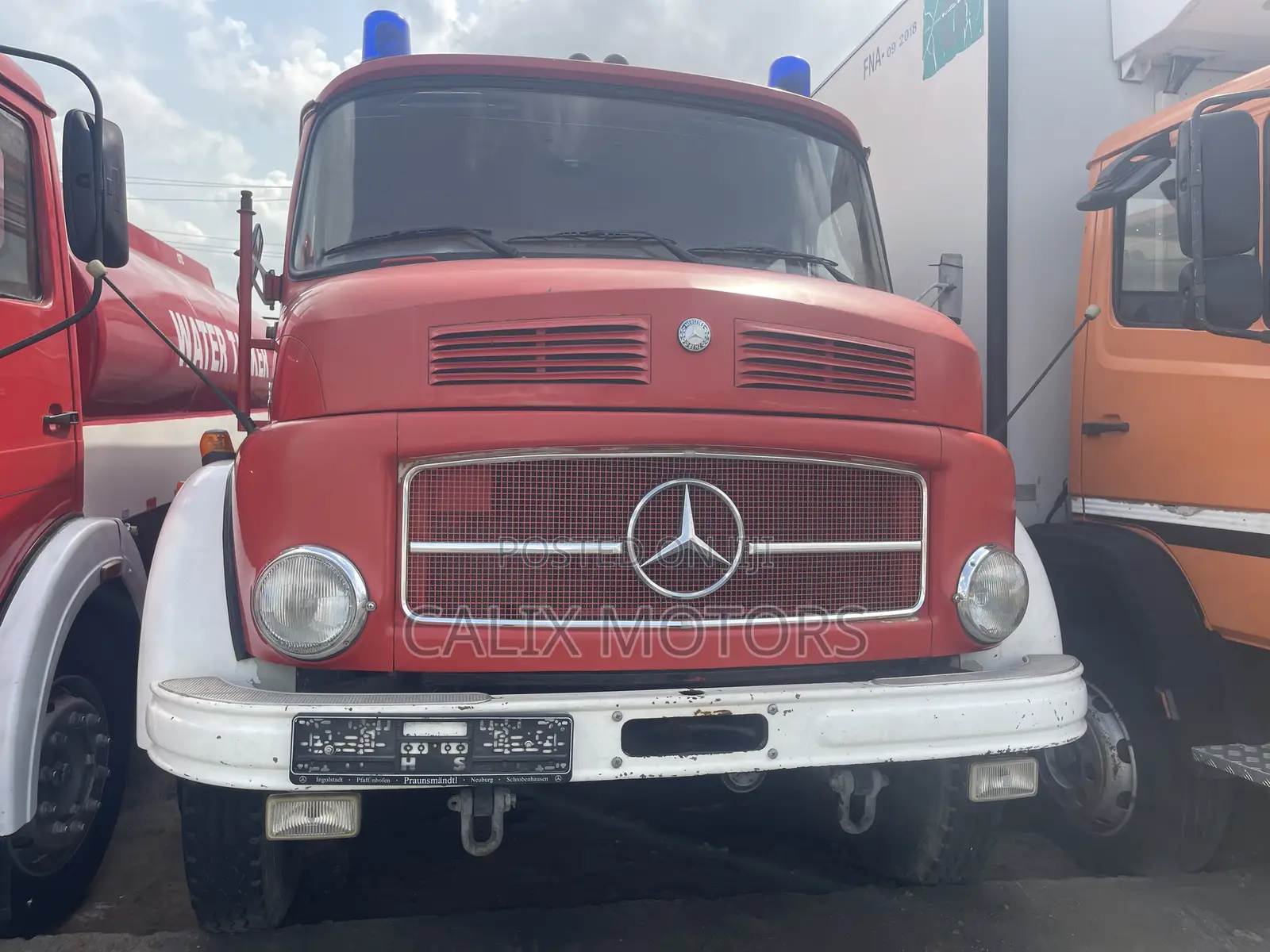 Foreign Used Fire Fighting Truck