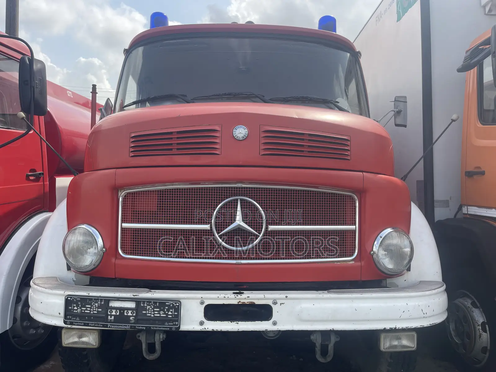 Foreign Used Fire Fighting Truck