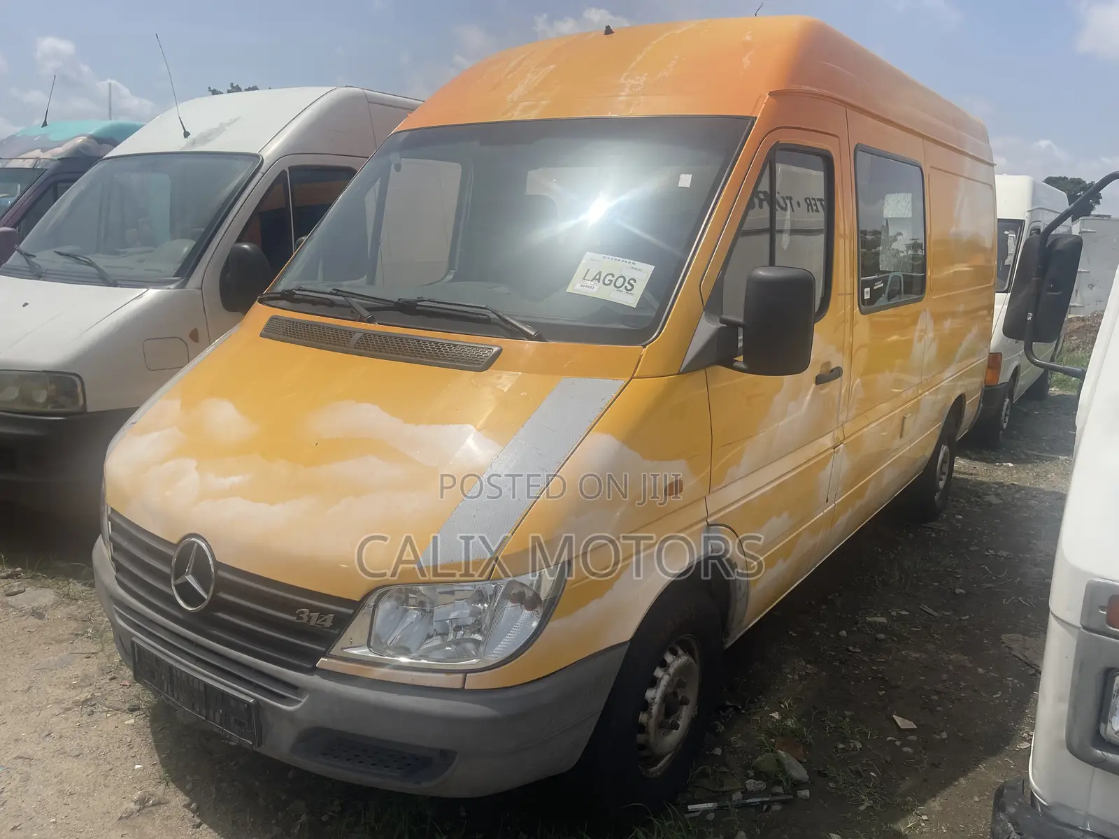 Mercedes-Benz Sprinter 2008 Yellow