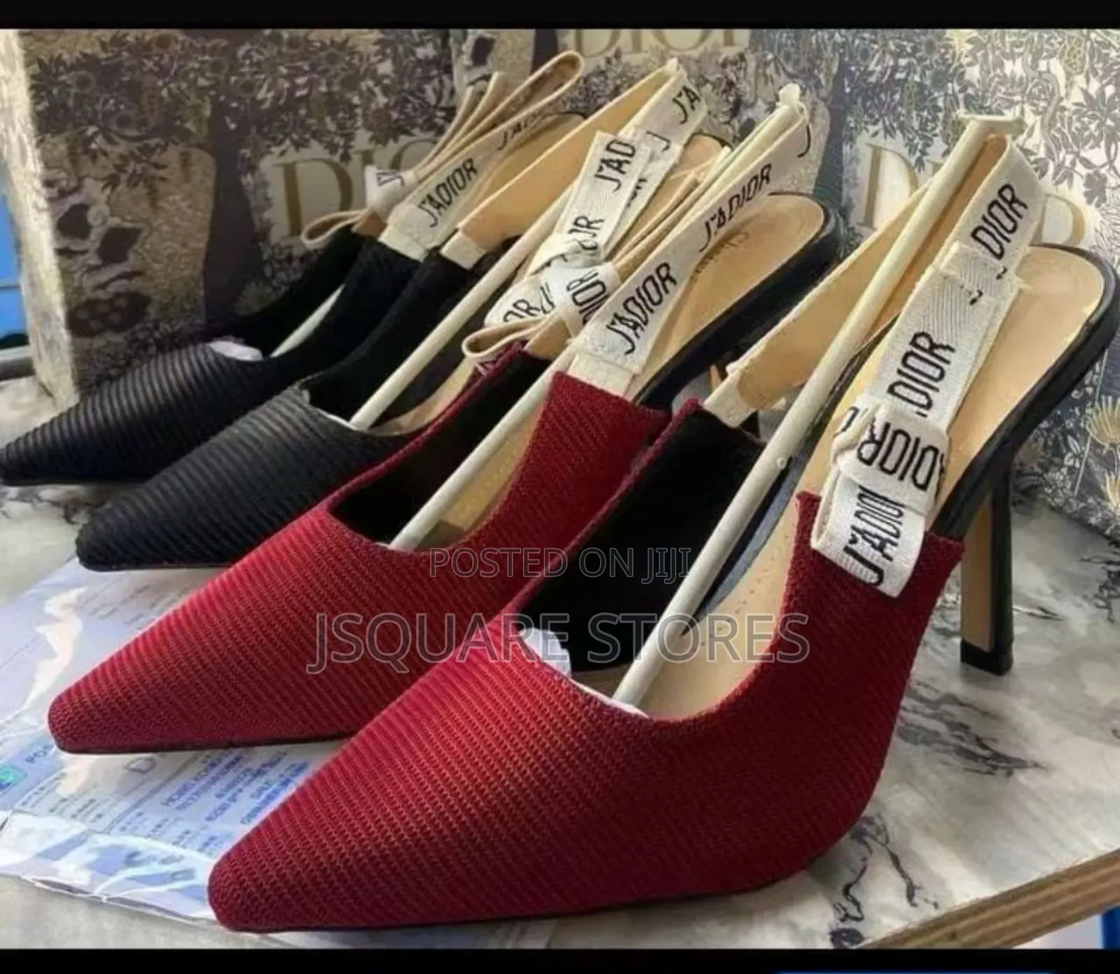 Luxury Christian Dior Sandals/ Slingback