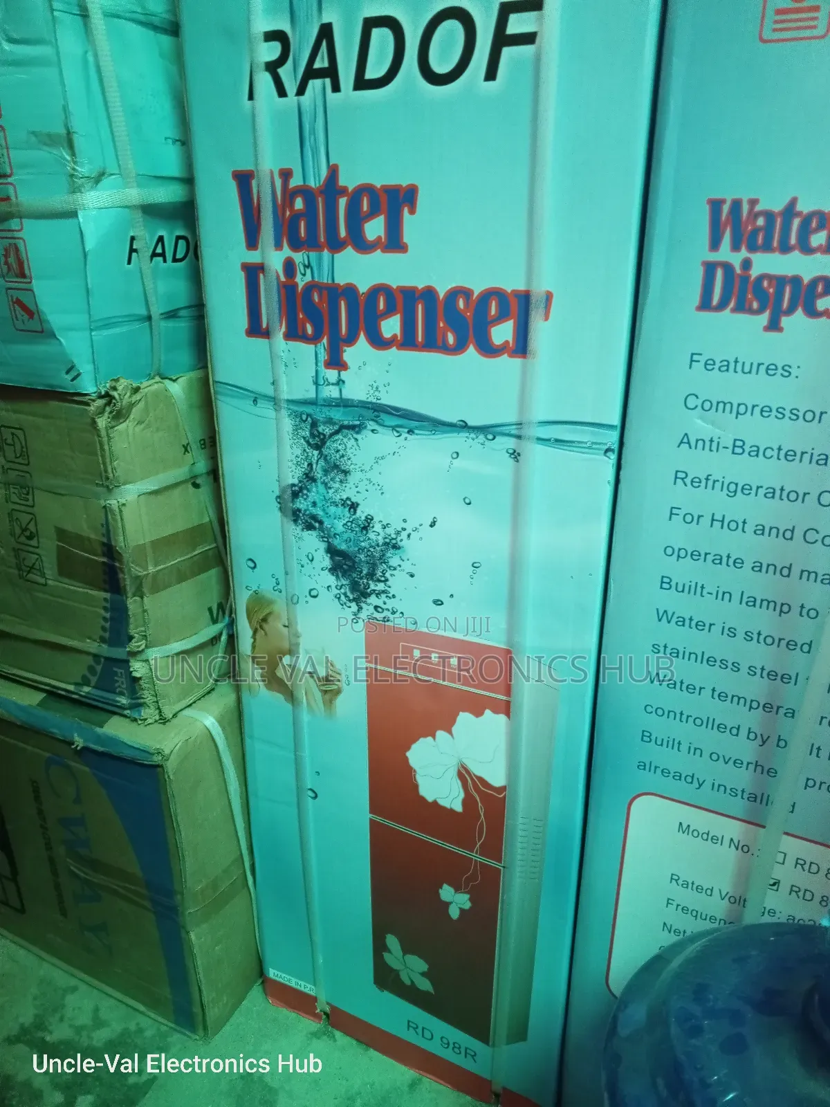 Radof Water Dispenser With Fridge