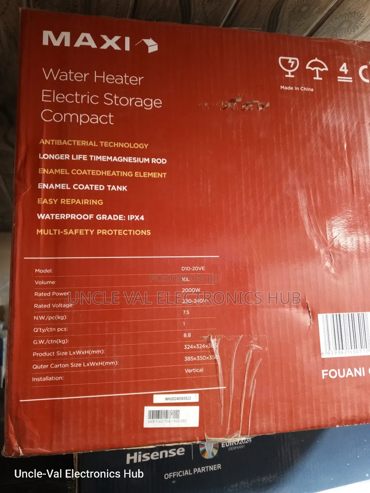 Maxi 10l Water Heater