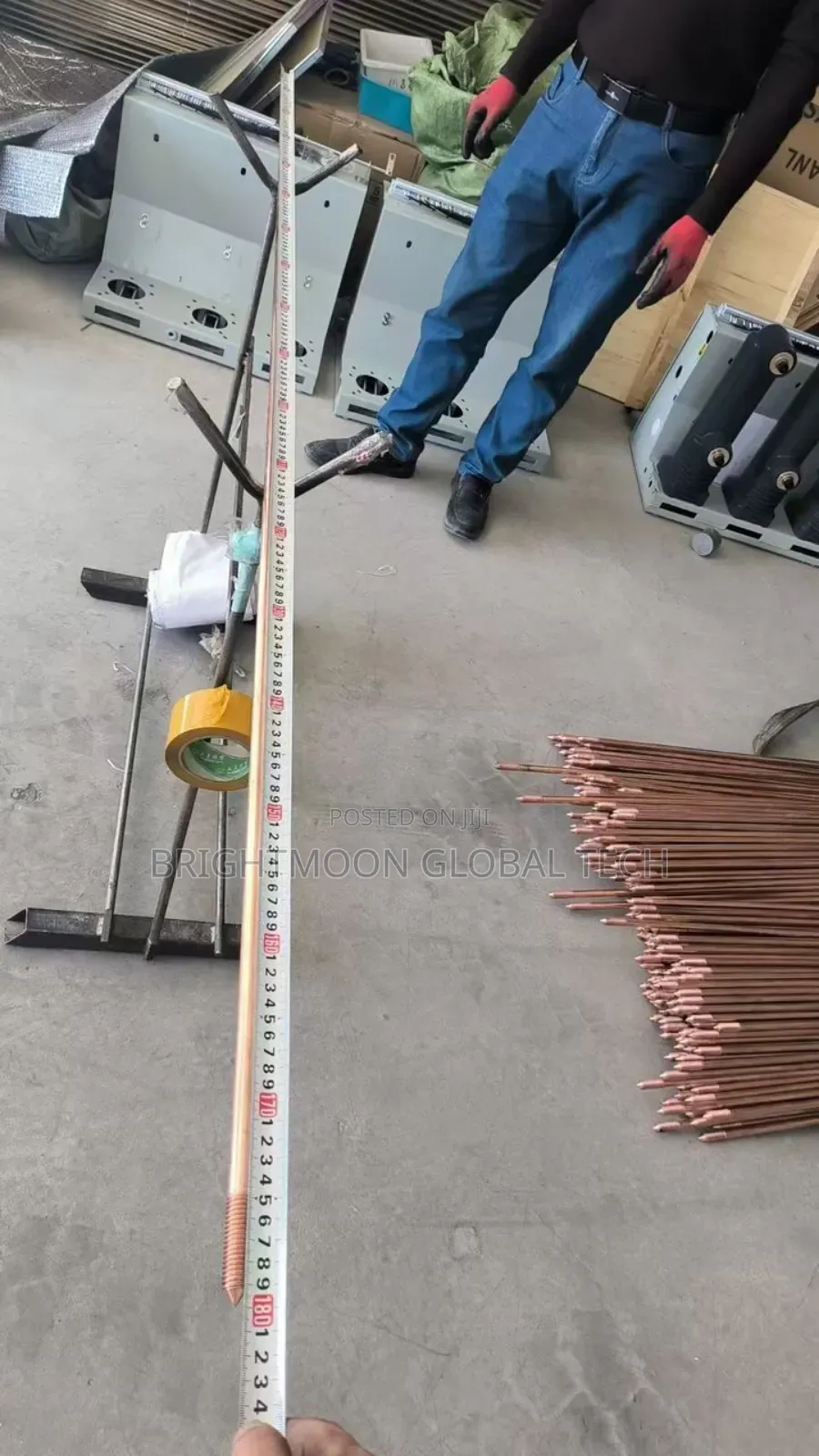 Original Copper Earth Rod 4ft, 6ft , 10ft