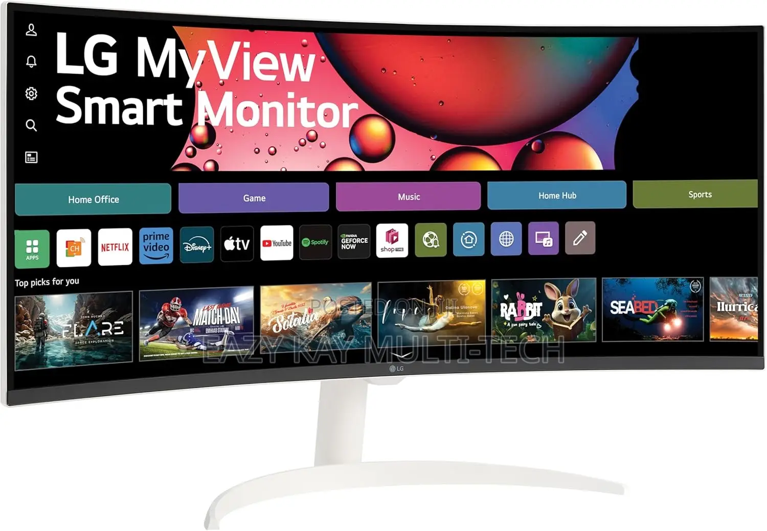Lg 34-inch Ultrawide Curved Smart Monitor