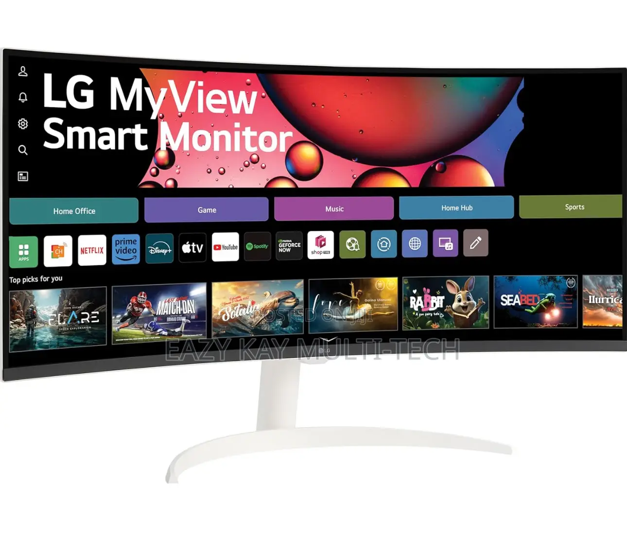 Lg 34-inch Ultrawide Curved Smart Monitor