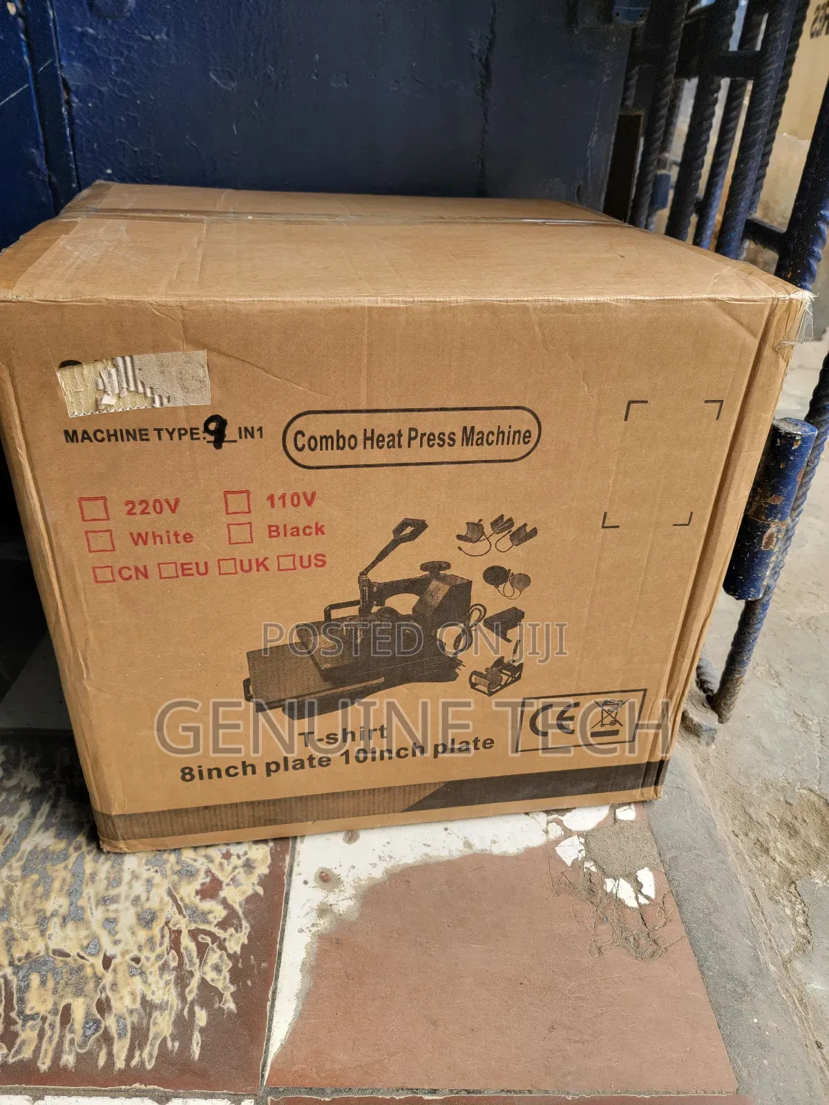 Heat Press 9in1 With Pen Press