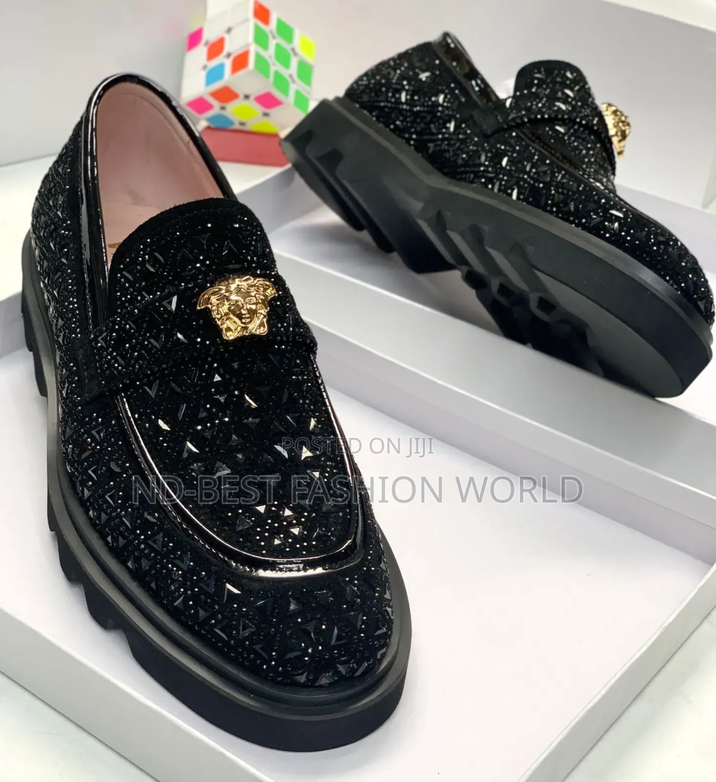 Versace Quality Luxury Leather Shoe