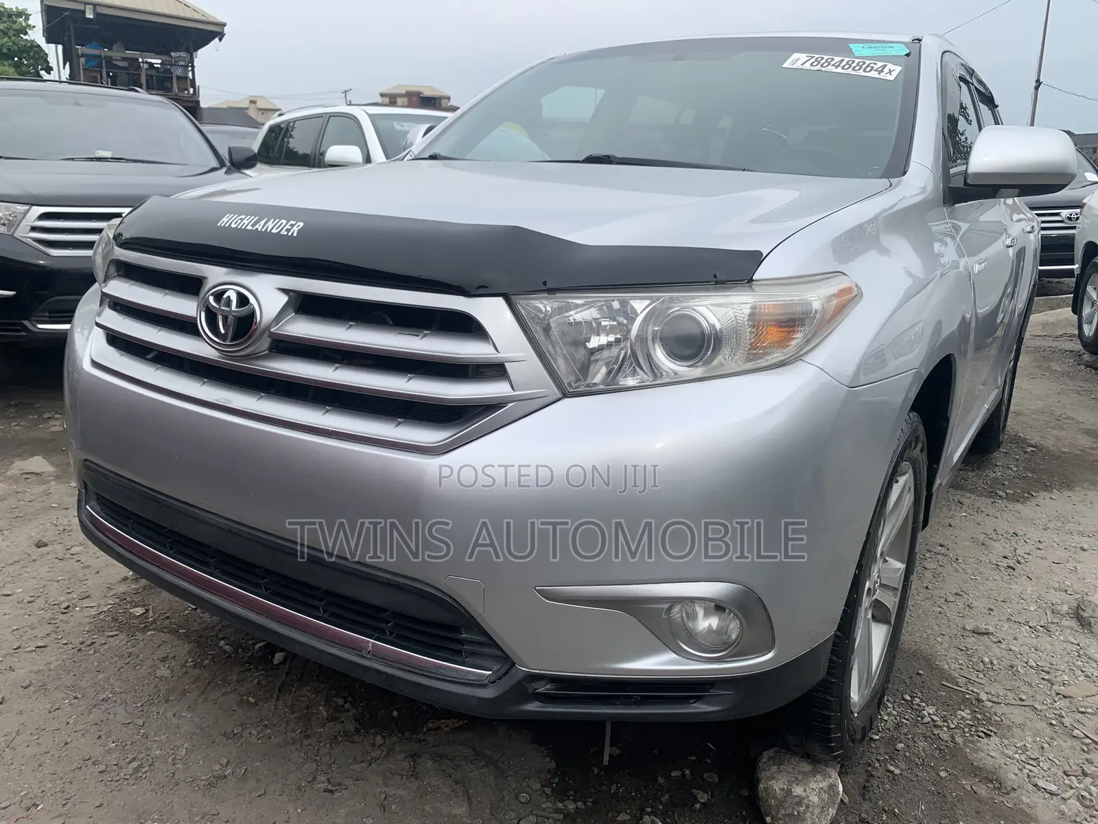 Toyota Highlander Limited 2012 Silver