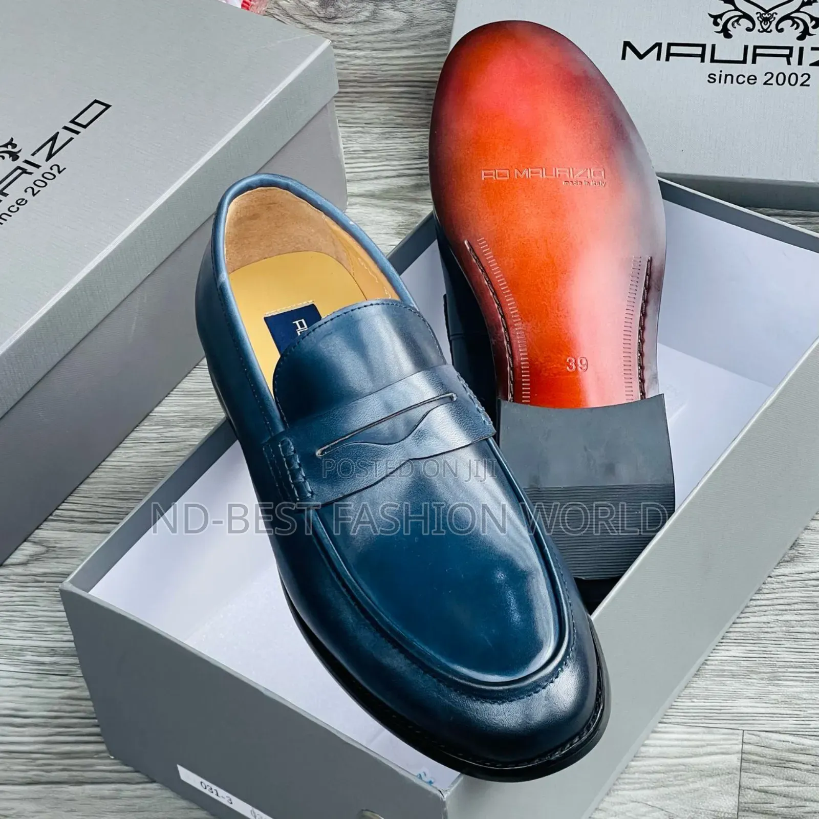 Maurizio Leather Shoe
