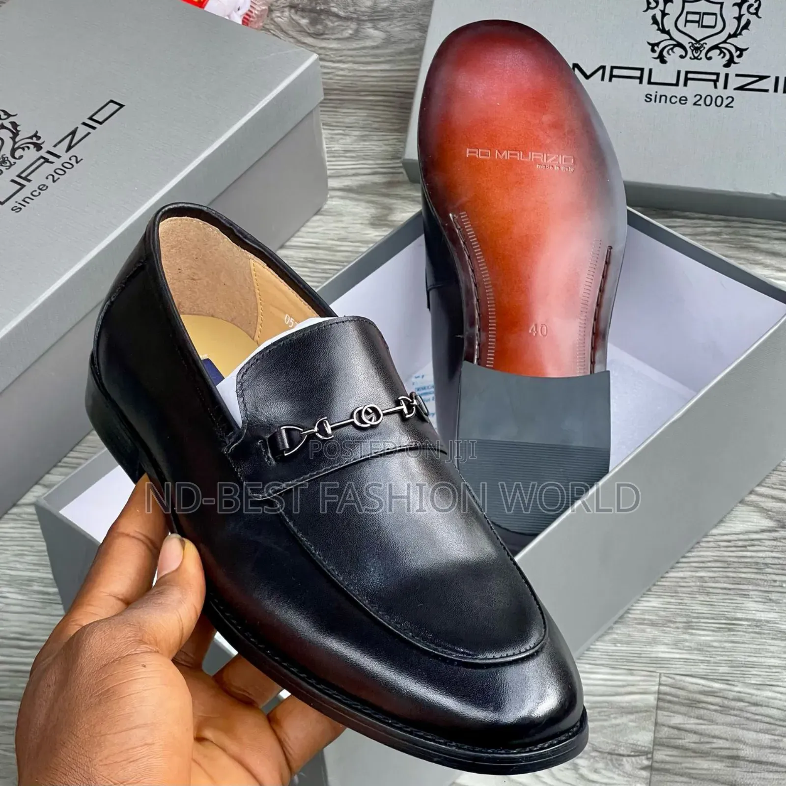 Maurizio Leather Shoe