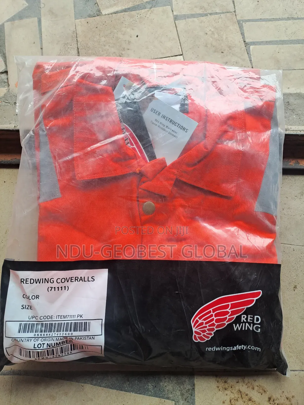 Redwing Coverall (All Sizes In Stock)