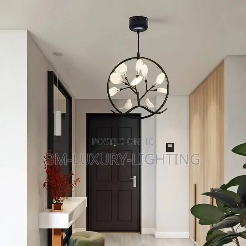 Modern Tree Branch Led Round Chandelier