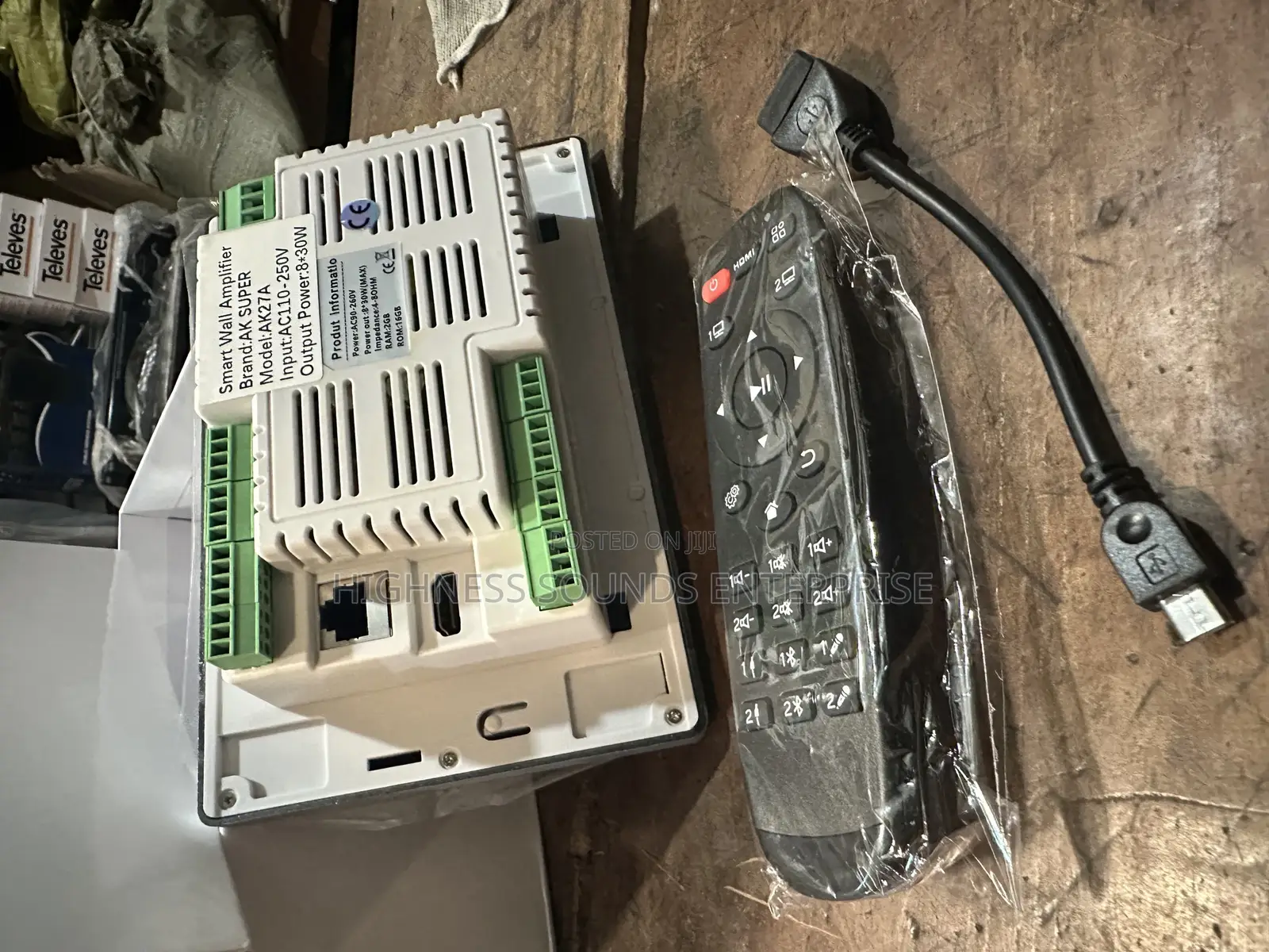 7inches Android Inwall Amplifier Keypad