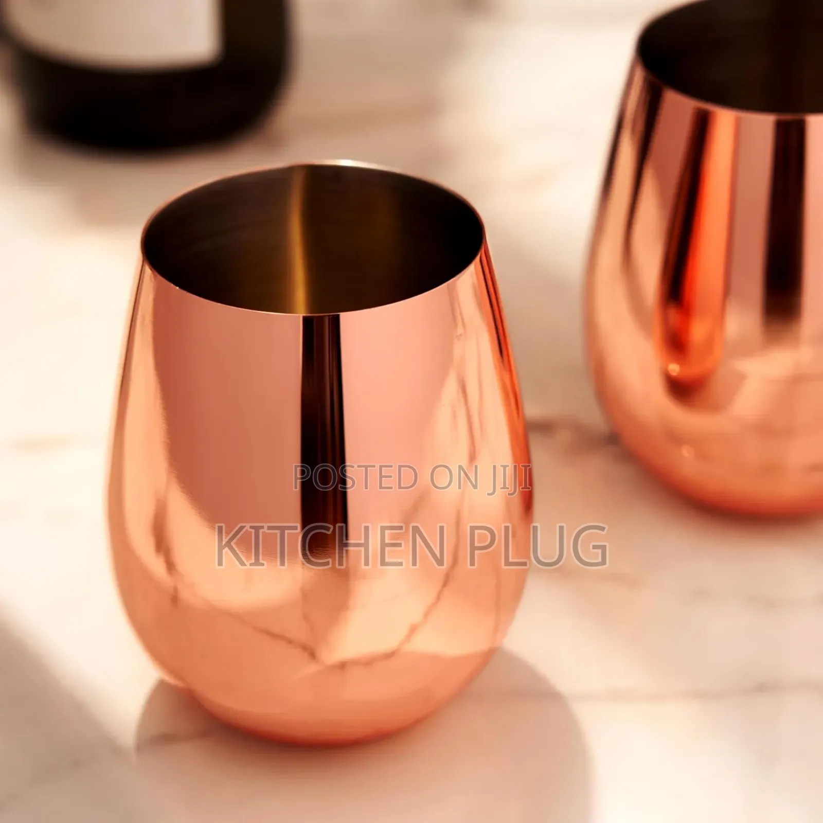 Stainless Steel Stemless Wine Glasses