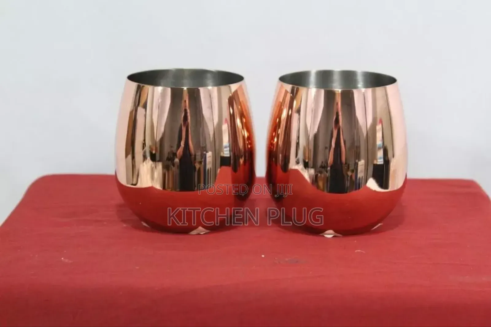 Stainless Steel Stemless Wine Glasses