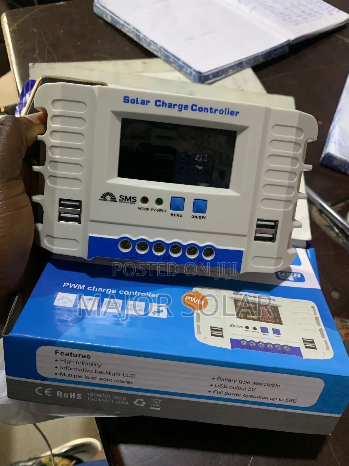 40ah PWM SMS Controller