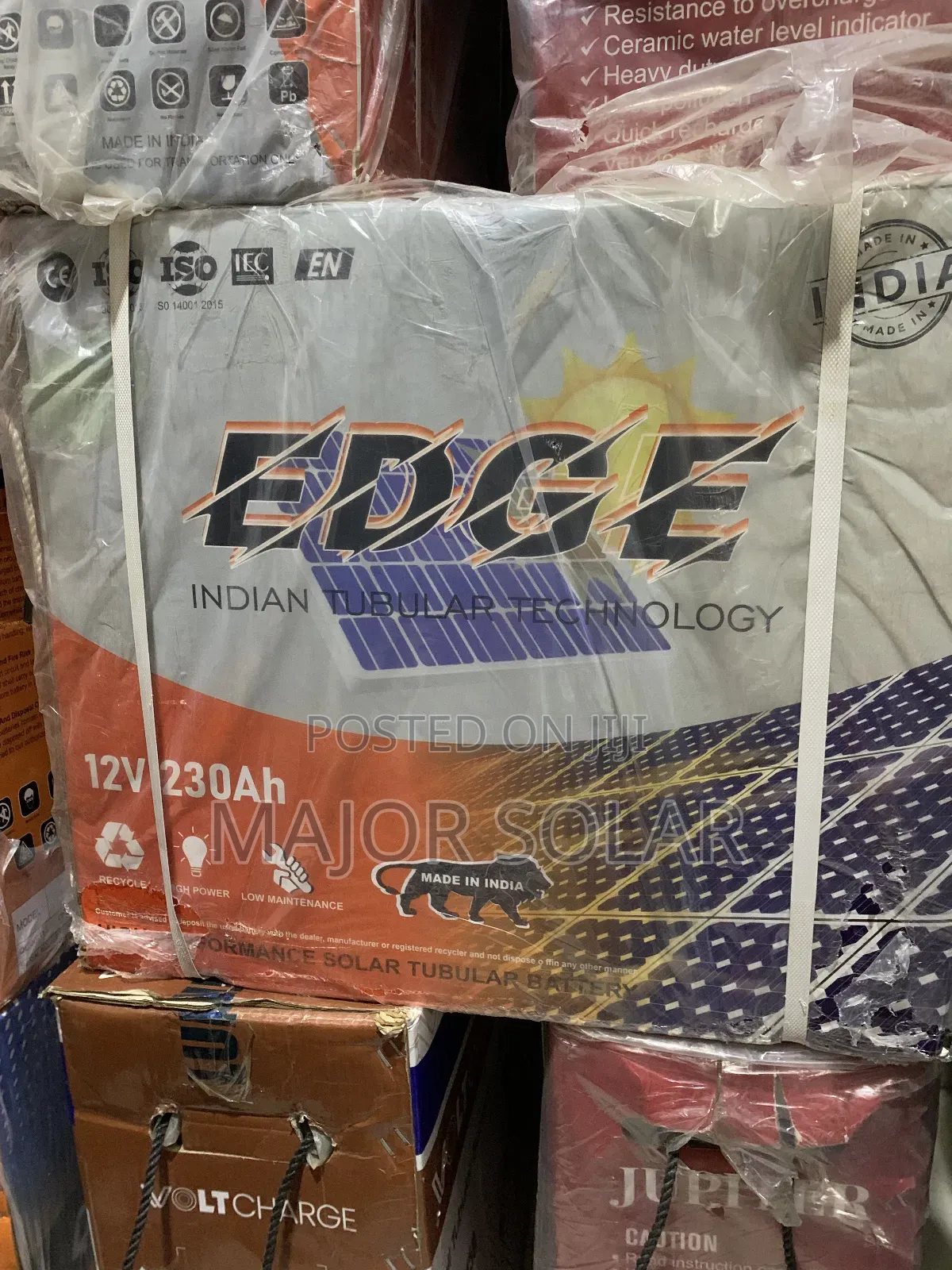Adge 230ah Tubular Battery