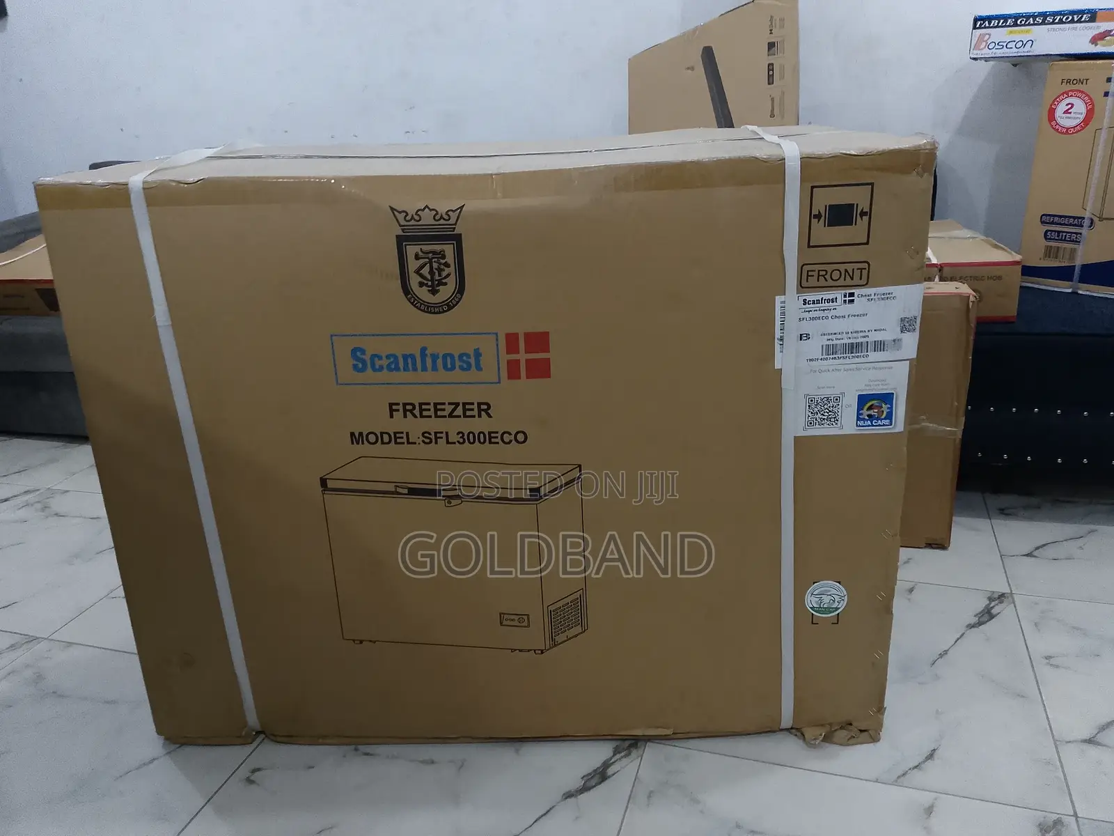 Scanfrost 300l Super Cooling Chest Freezer Sfl300eco