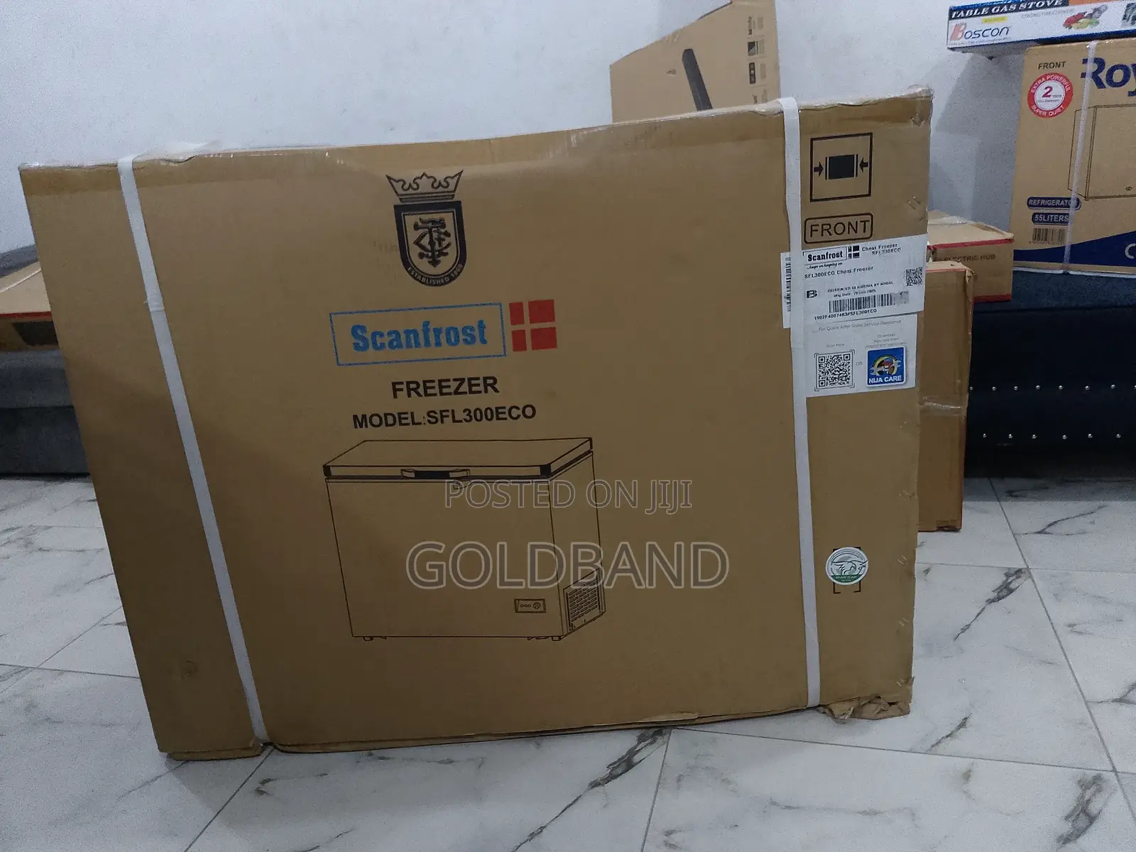 Scanfrost 300l Fast Freezing Chest Freezer Sfl300eco