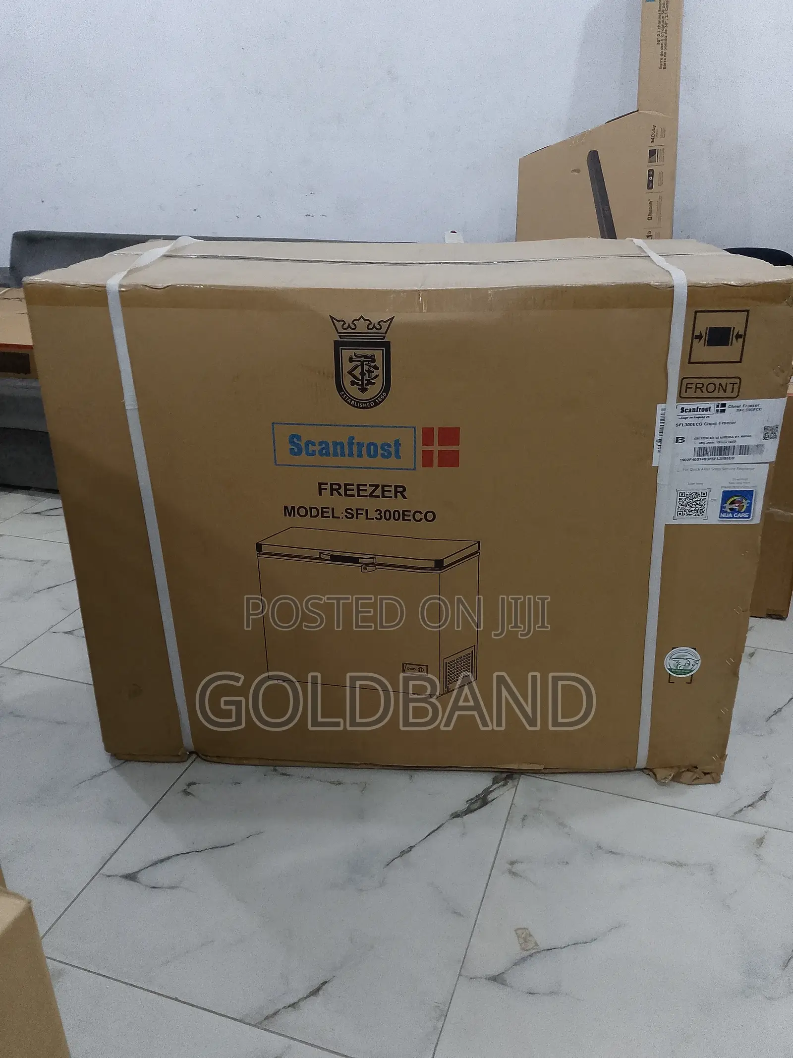 Scanfrost 300l Power Cooling Chest Freezer Sfl300eco