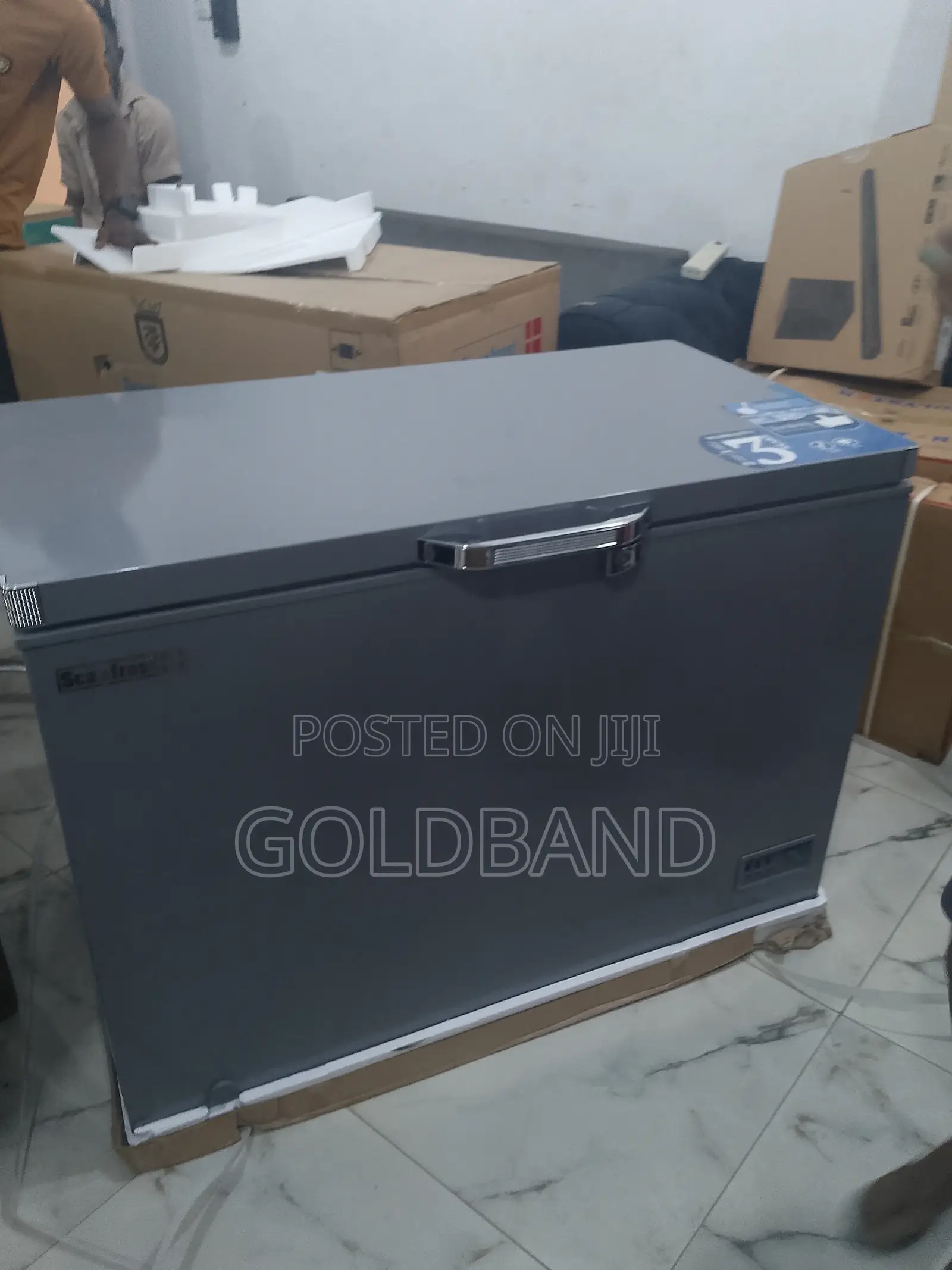 Scanfrost 300l Super Cool Chest Freezer Sfl300eco