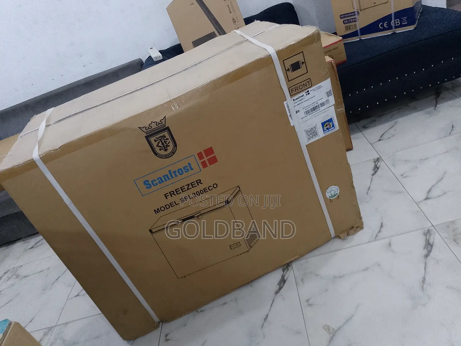 Scanfrost 300l Super Quiet Chest Freezer Sfl300eco