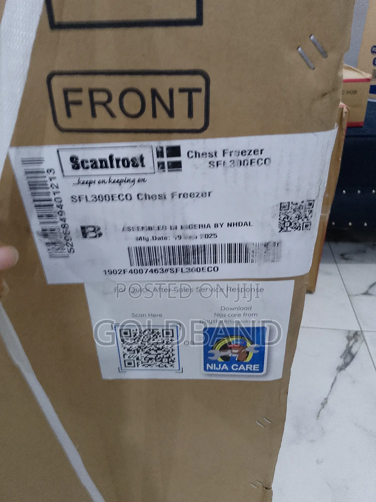 Scanfrost 300l Energy Saving Chest Freezer Sfl300eco