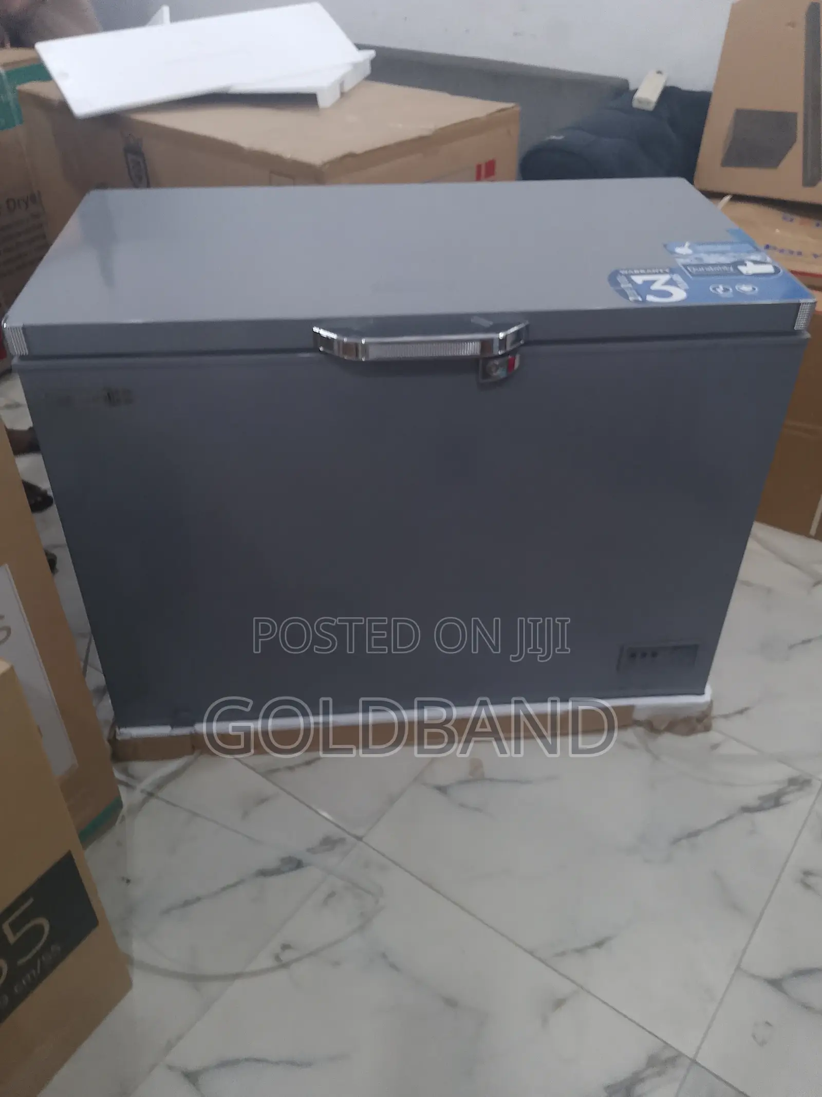 Scanfrost 300l Icy Blast Chest Freezer Sfl300eco