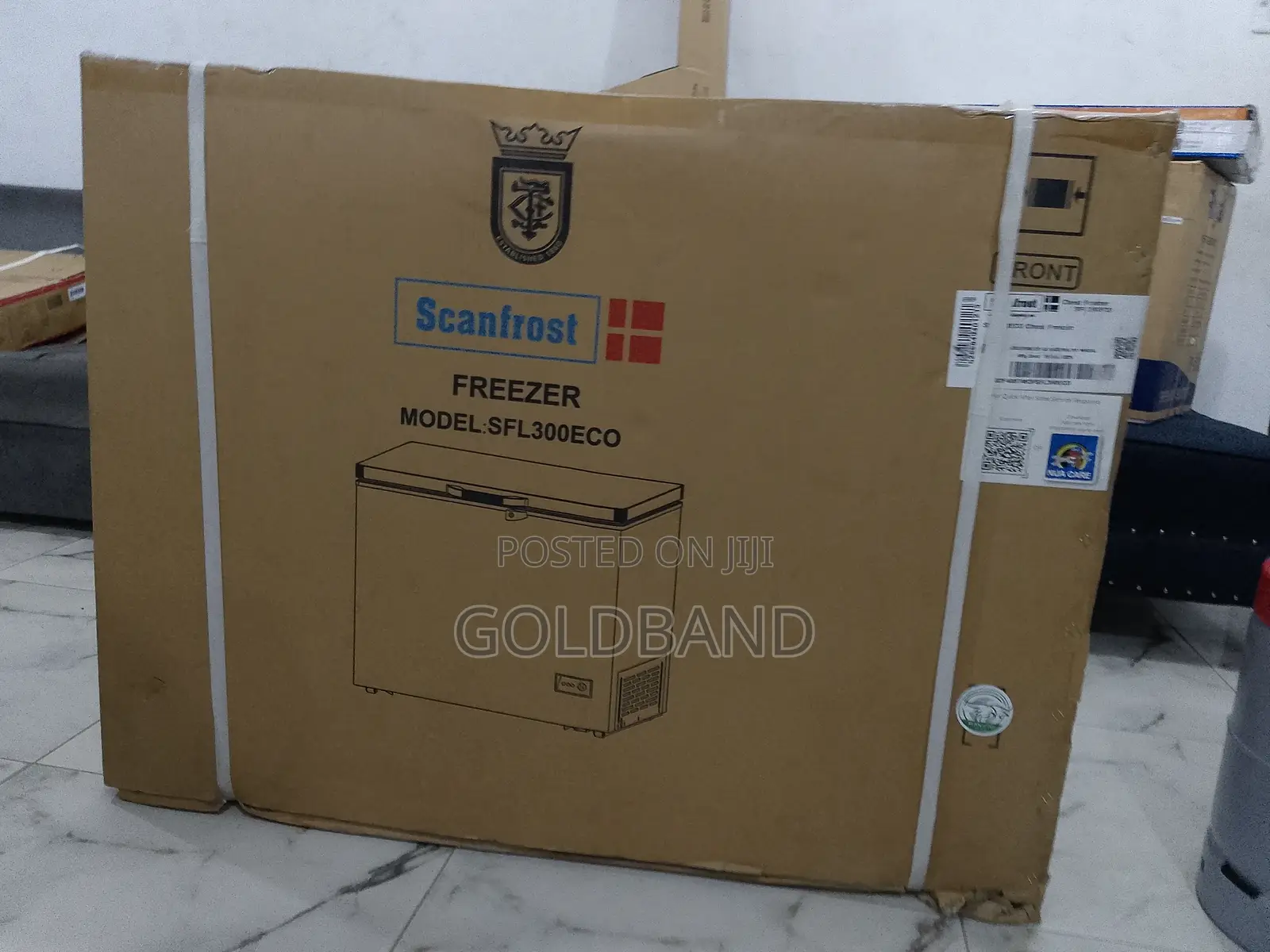 Scanfrost 300l Icy Blast Chest Freezer Sfl300eco