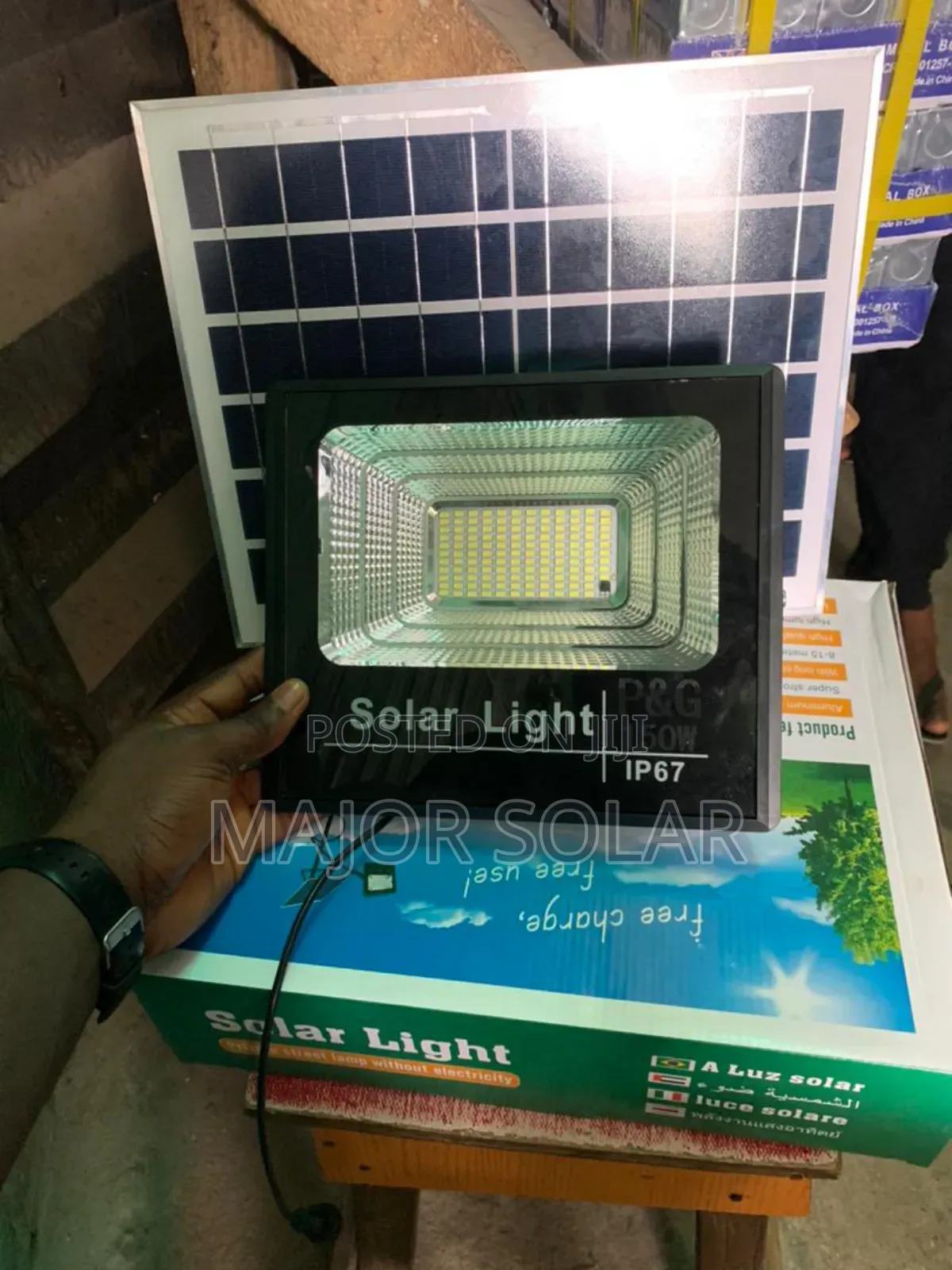 150w Solar Flood Light