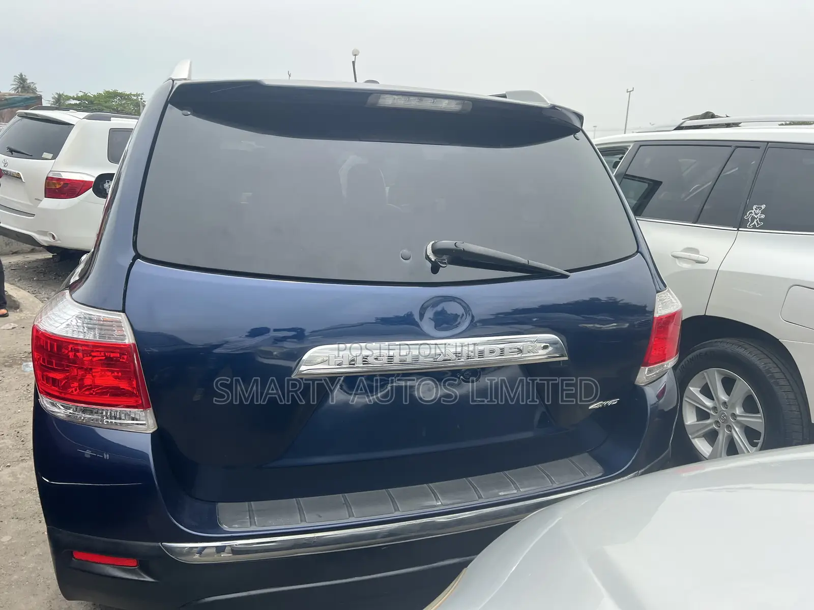 Toyota Highlander Limited 3.5l 4WD 2013 Blue