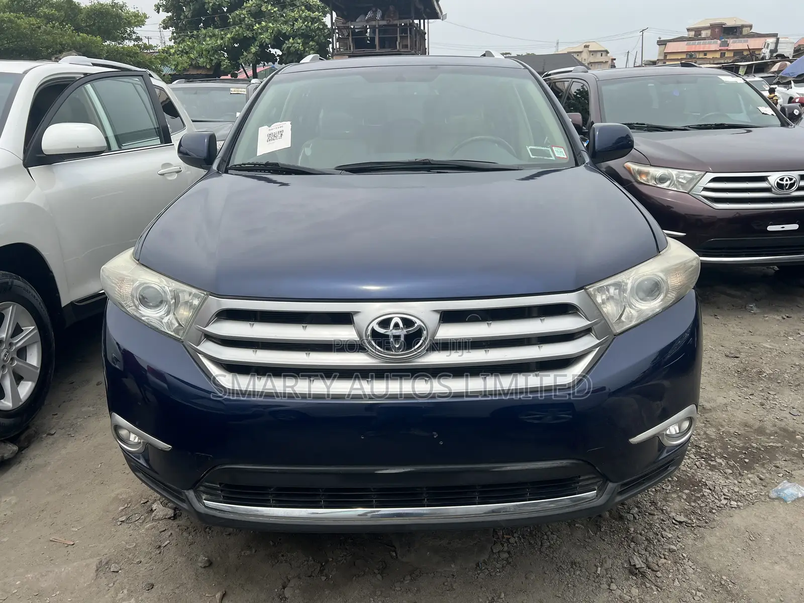 Toyota Highlander Limited 3.5l 4WD 2013 Blue