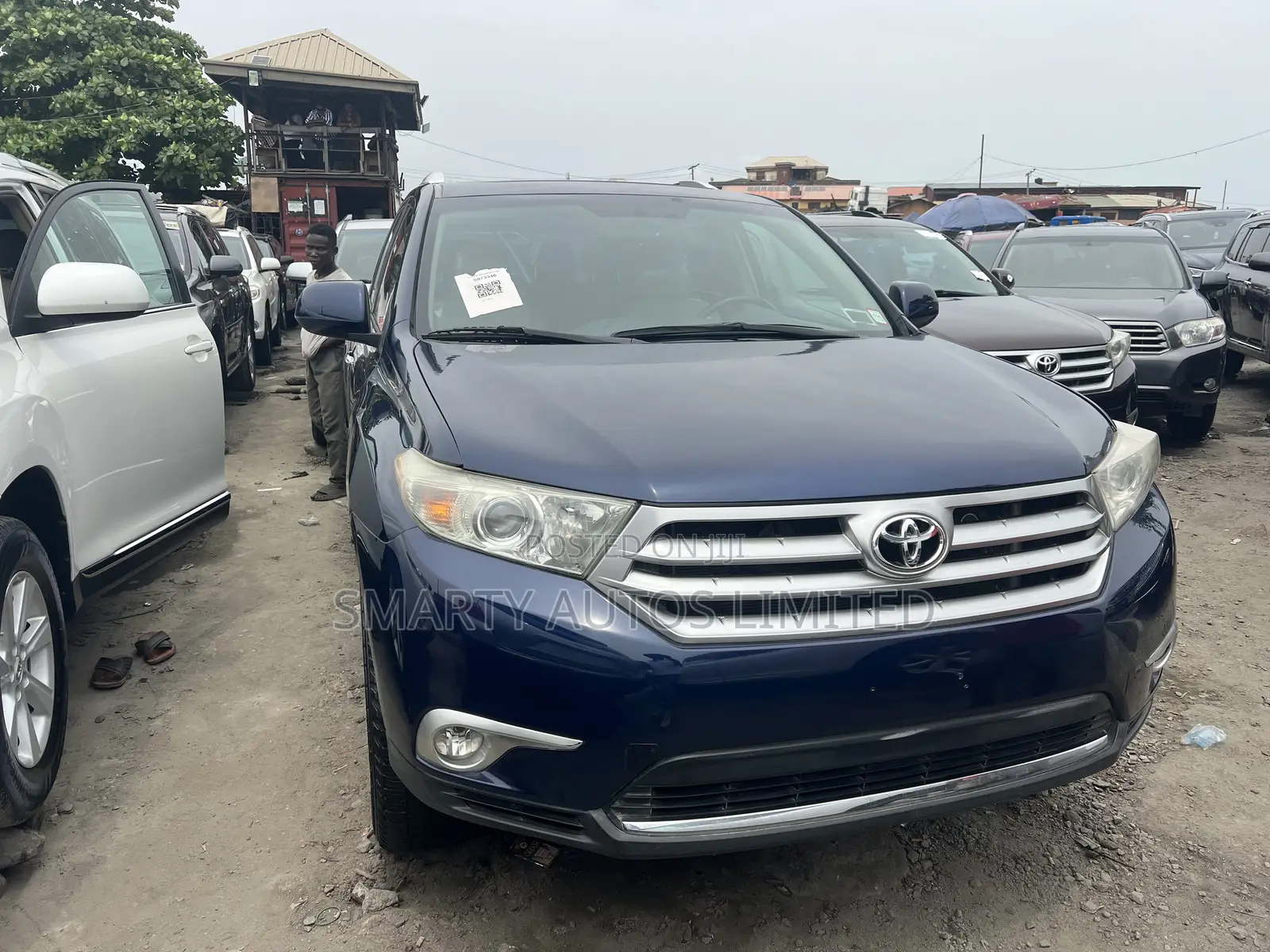 Toyota Highlander Limited 3.5l 4WD 2013 Blue