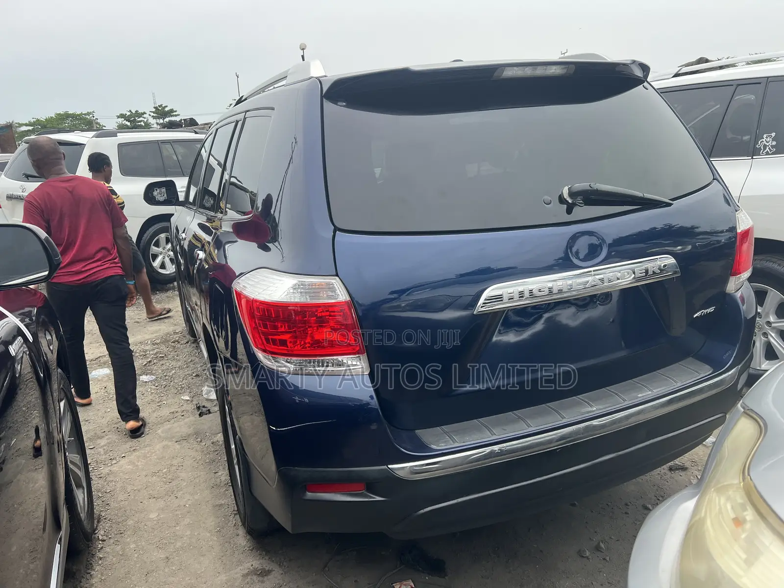 Toyota Highlander Limited 3.5l 4WD 2013 Blue