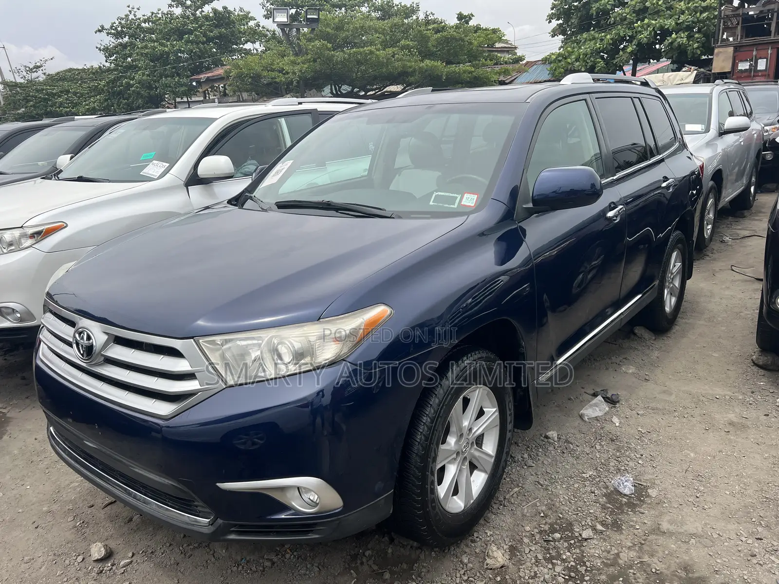 Toyota Highlander Limited 3.5l 4WD 2013 Blue