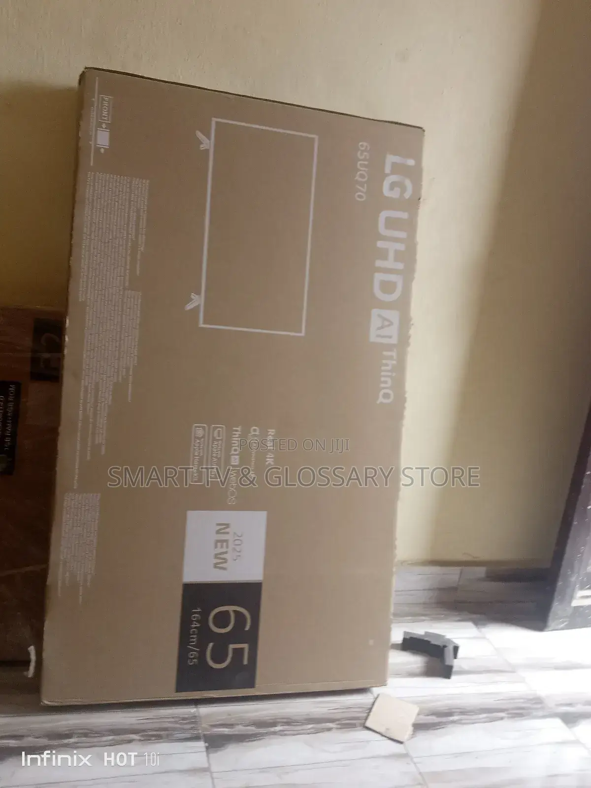 65 Inches With Contrast and Android Various Features